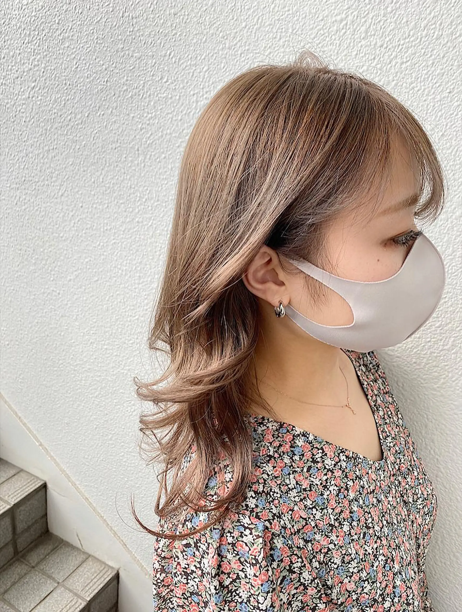 ミディアム カラー ブリーチ koheiのヘアスタイル