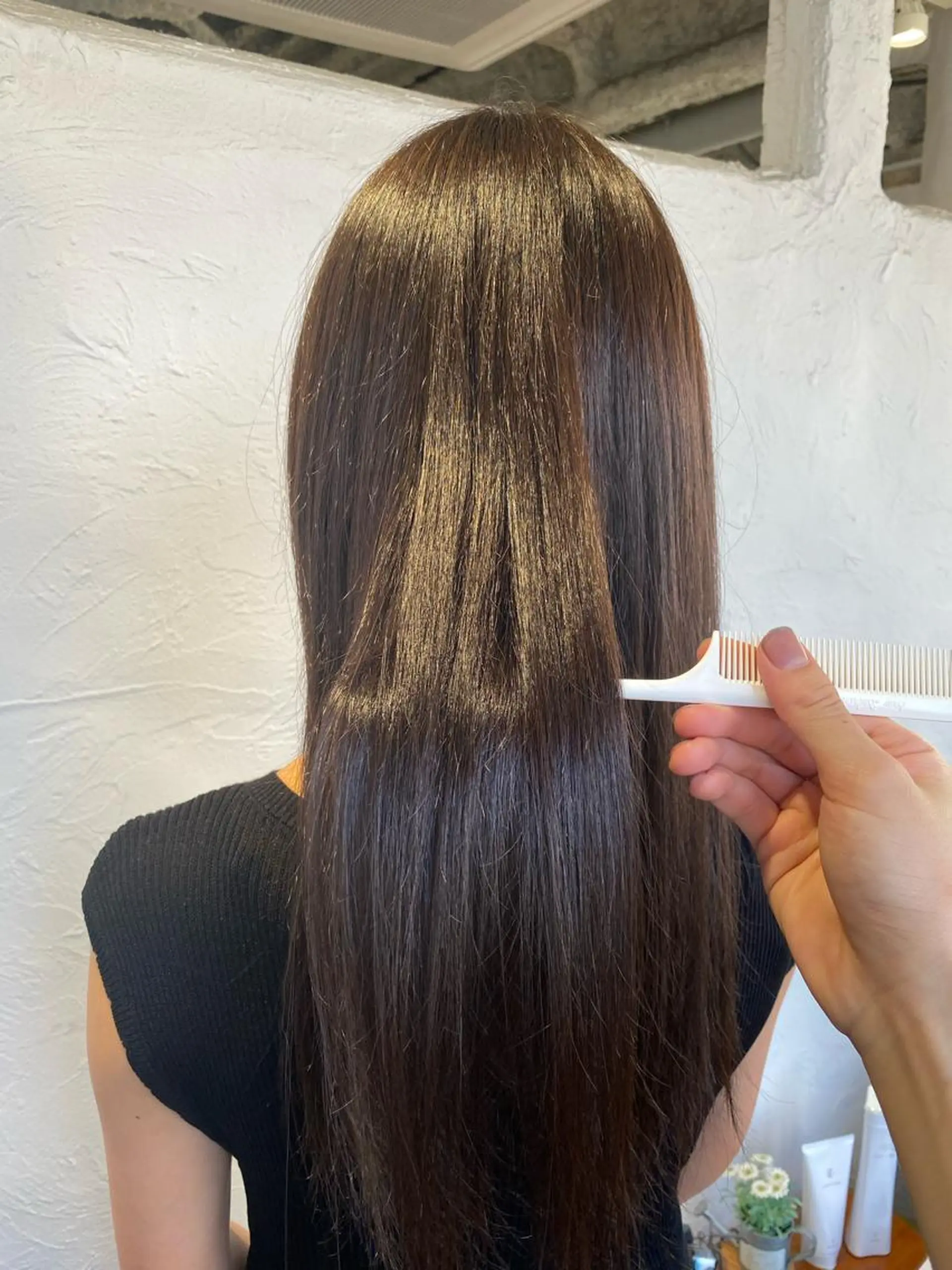 ロング カット ヘアカラー トリートメント 宮澤弘一/大宮/ 髪質改善/完全個室のヘアスタイル