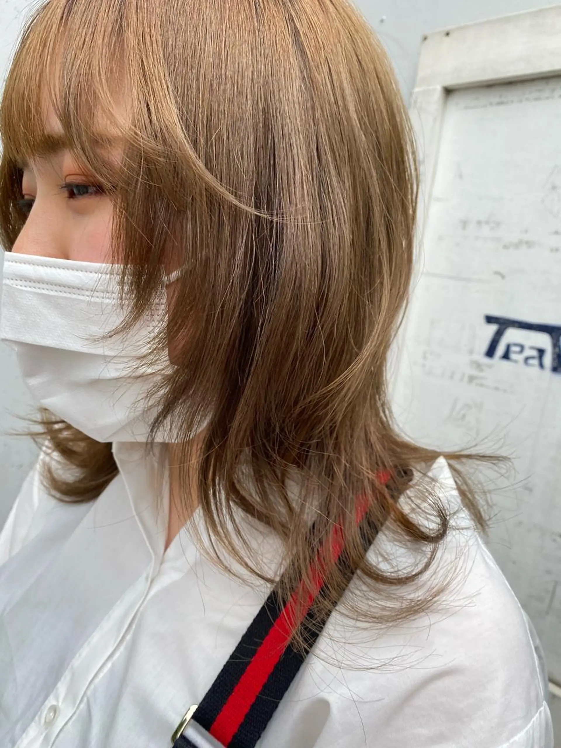 ミディアム カラー ベージュカラー お任せヘア☘️☘️ 及川渚のヘアスタイル