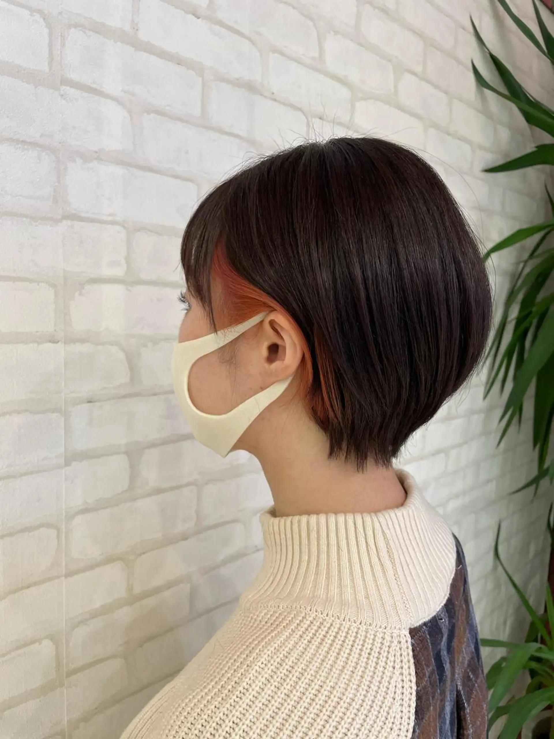 ショート カット ヘアカラー トリートメント MAI /BUCKS/天王寺のヘアスタイル