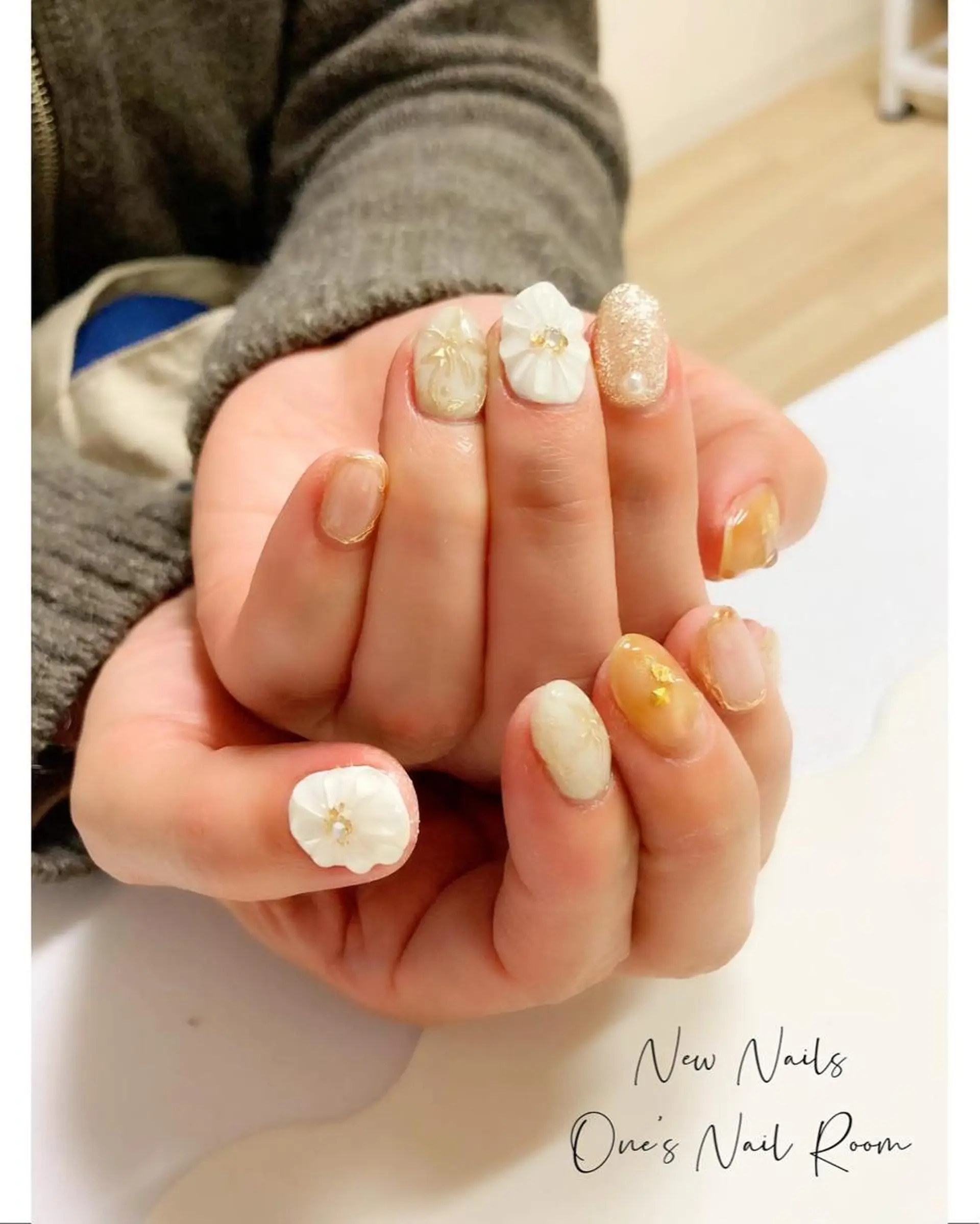ネイル ハンドネイル One's Nail Roomのネイルデザイン