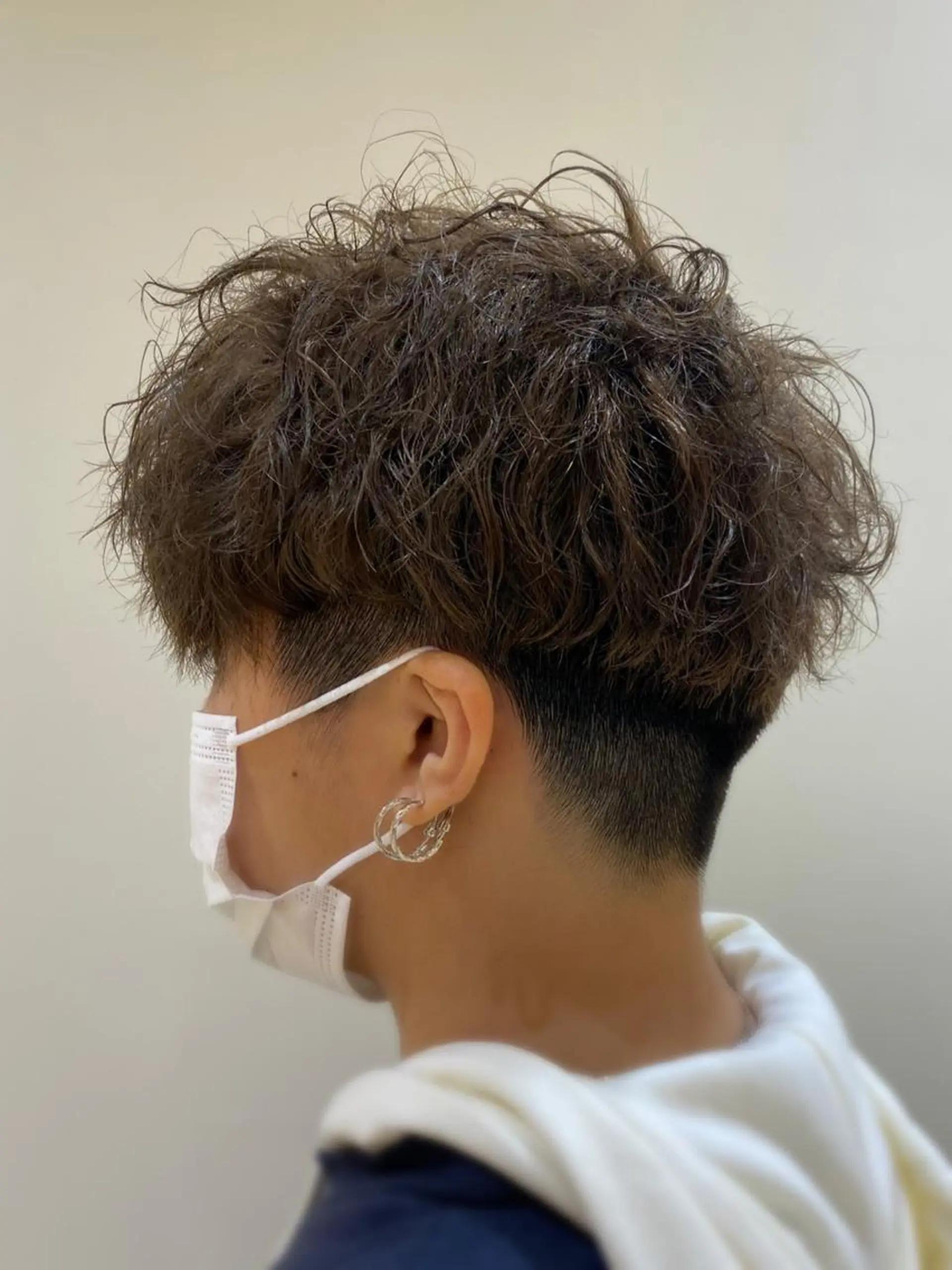 ショート パーマ メンズ メンズパーマ ツイストスパイラルパーマ スパイラルパーマ カット パーマ 小顔レイヤー💗 木村実樹のヘアスタイル