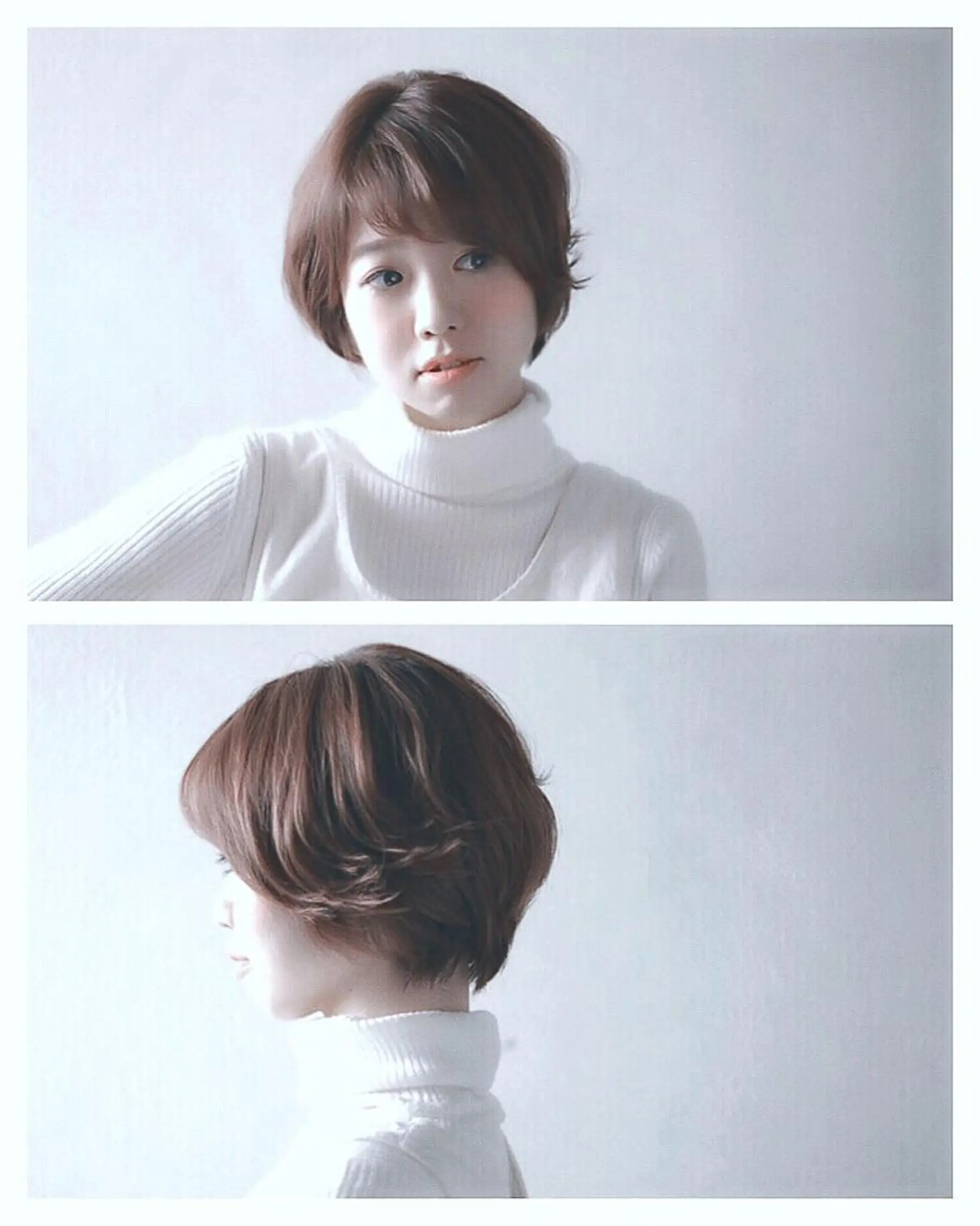 ショート カラー パーマ 川間 将彦のヘアスタイル