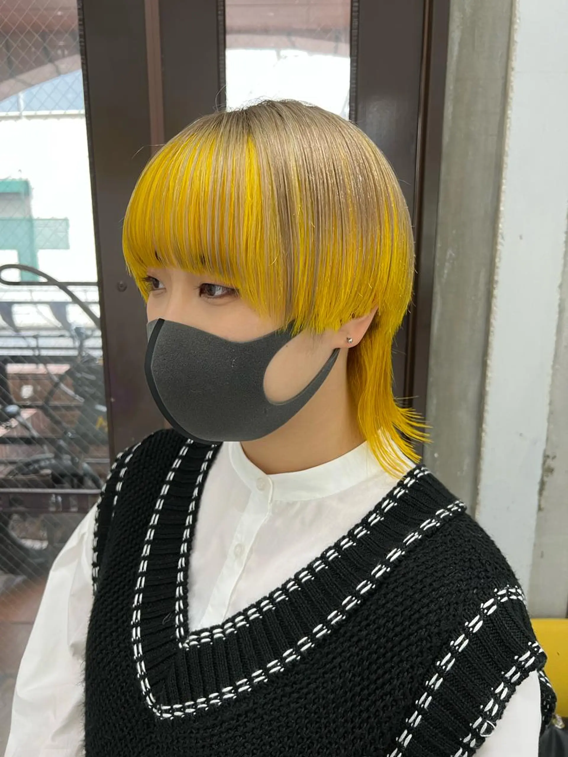 ショート カラー インナーカラー ウルフカット TOMOYA/ ショート、レイヤーのヘアスタイル