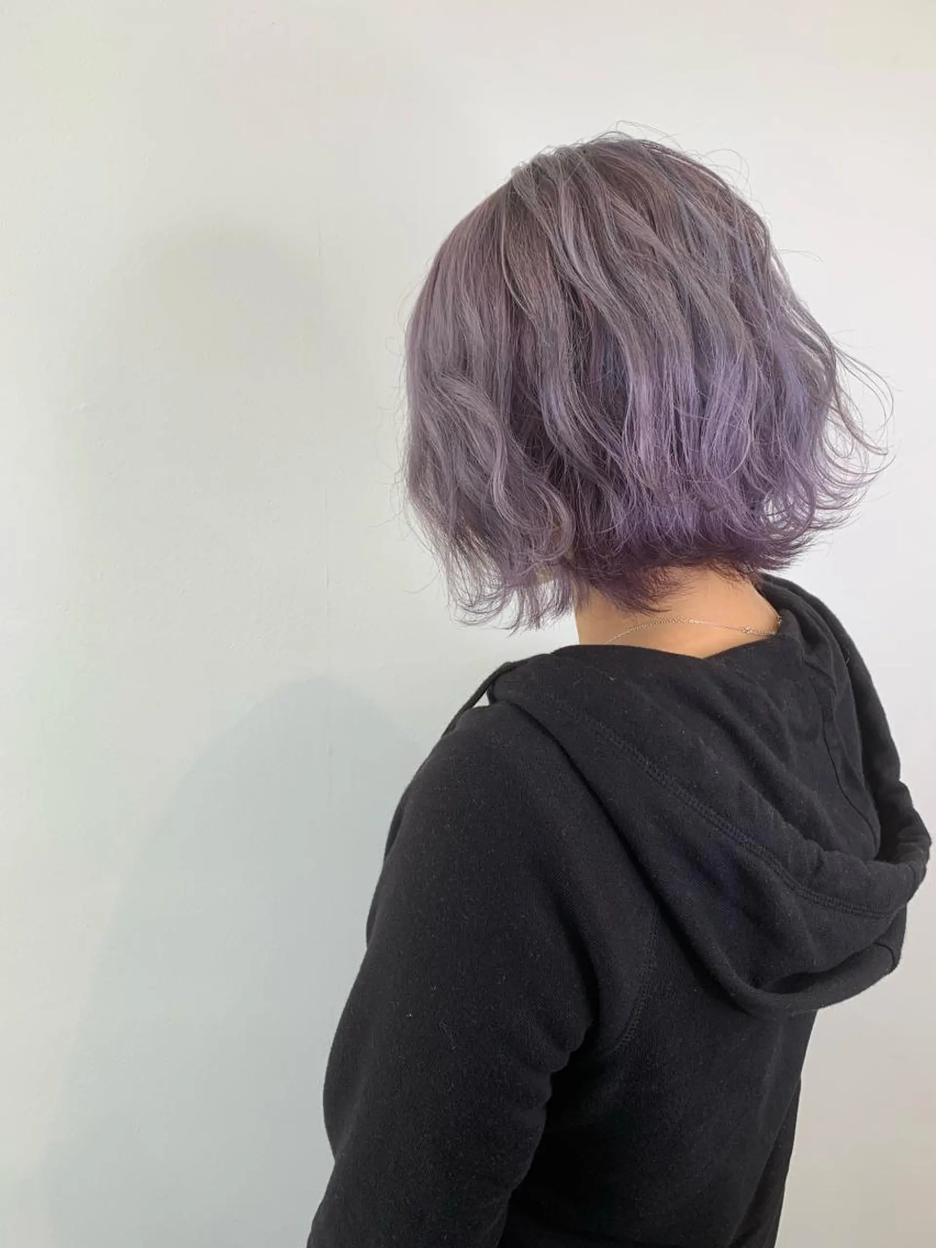 ショート カラー バイオレットカラー カット ヘアカラー トリートメント Roid 代表✨HIROのヘアスタイル