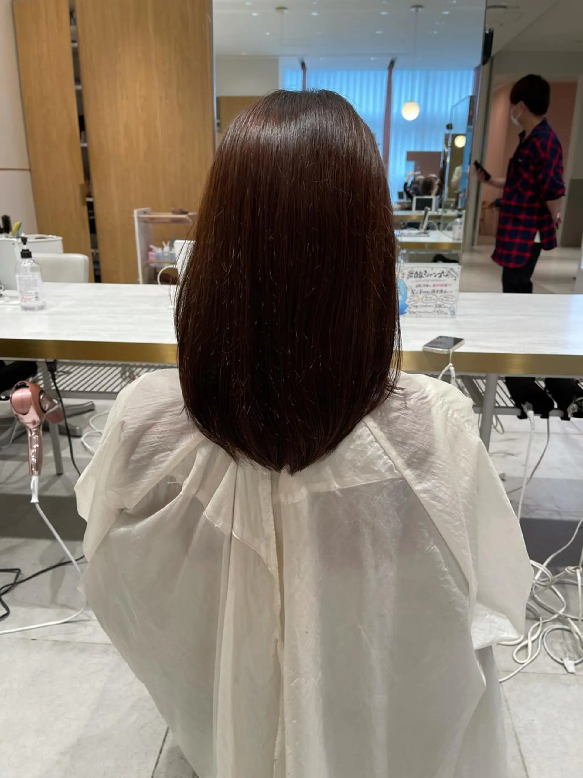 セミロング ⛄️艶カラー／ レイヤー⛄️和也のヘアスタイル