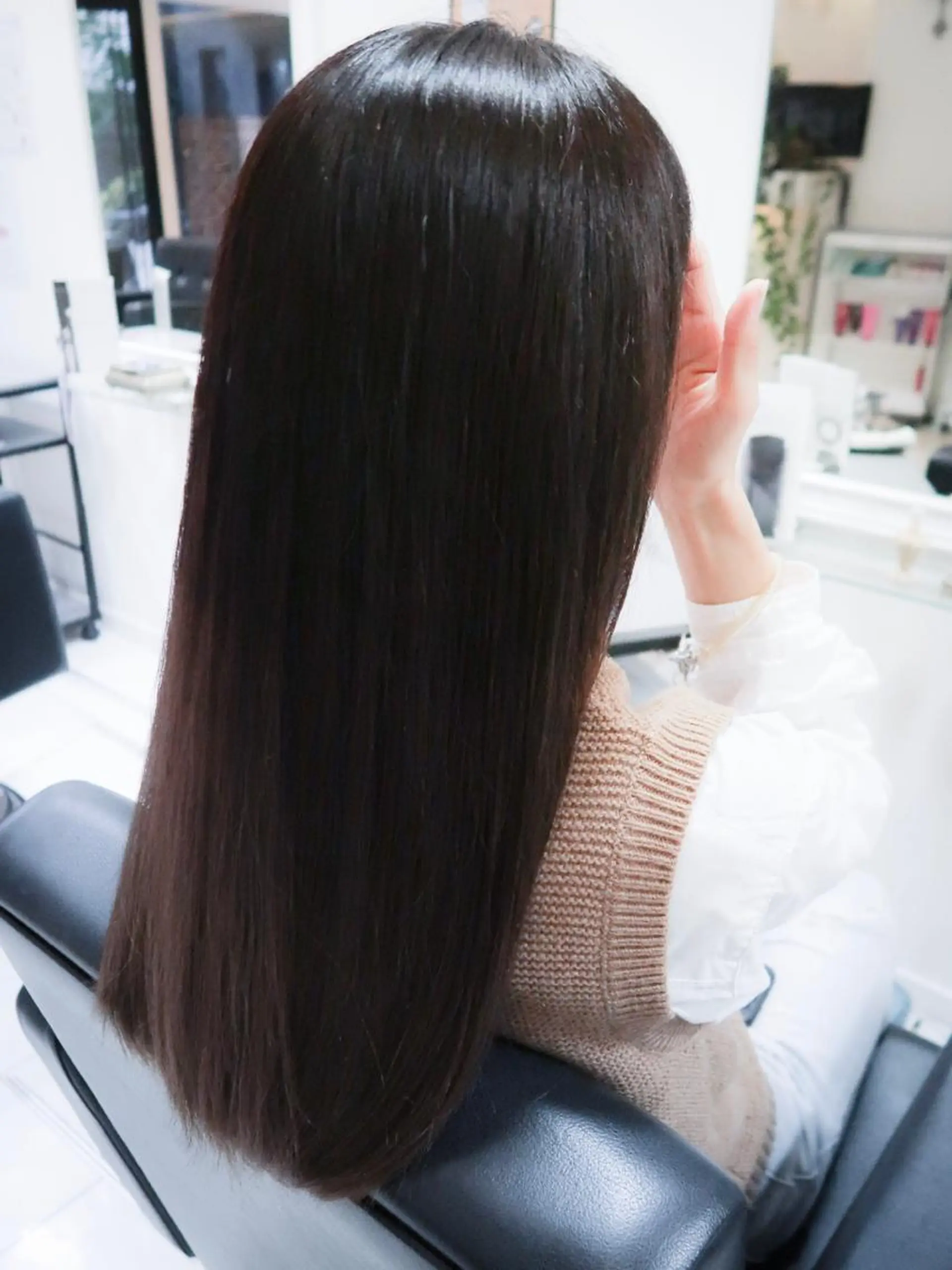 カラー バレイヤージュ ヘアカラー トリートメント 髪質改善/JITA 上本町/上尾 純也のヘアスタイル