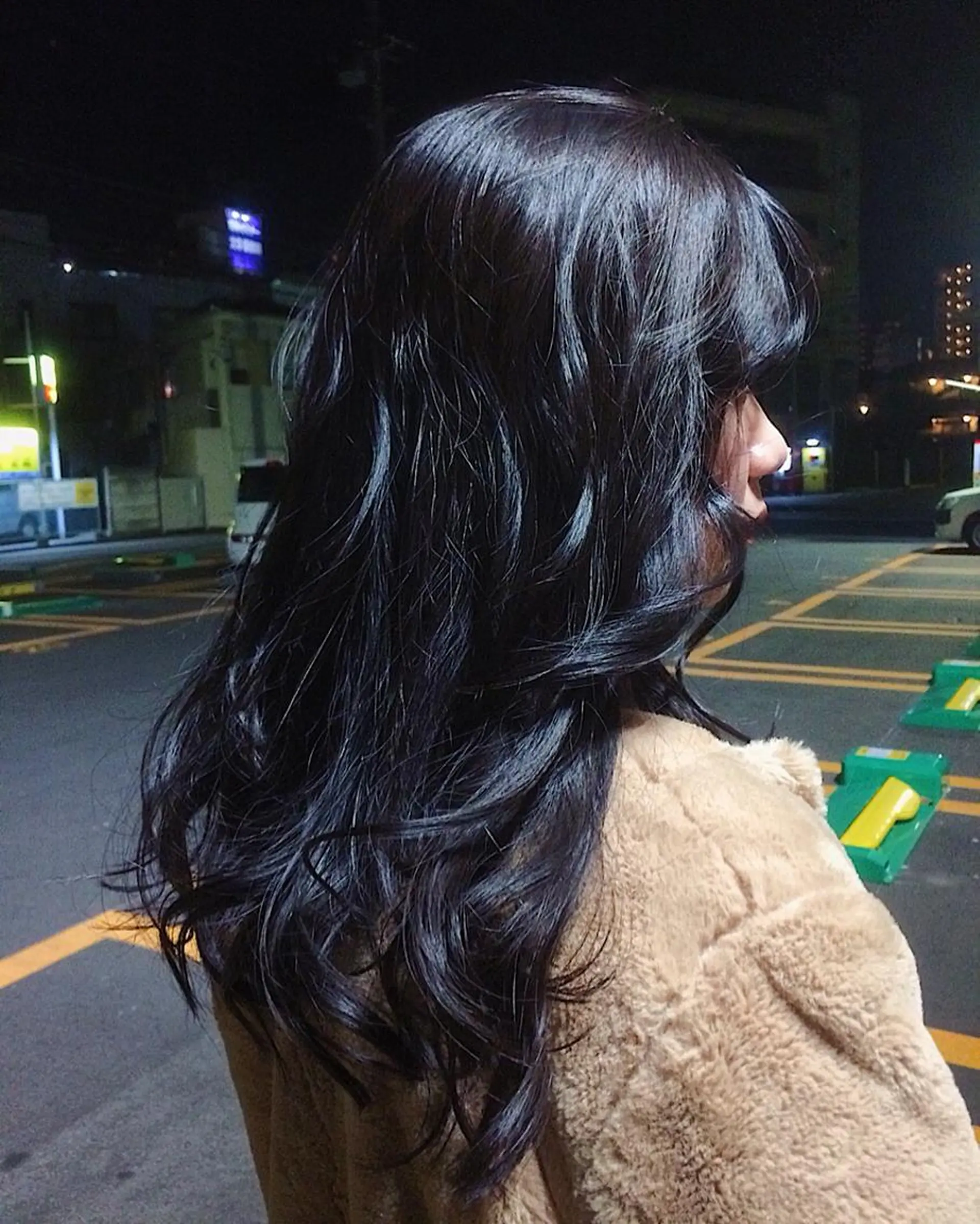 ロング カラー ヘアアレンジ ブルーカラー ブルーバイオレット バイオレットカラー 遠藤悠大/メンズ縮毛 /メンズカットのヘアスタイル