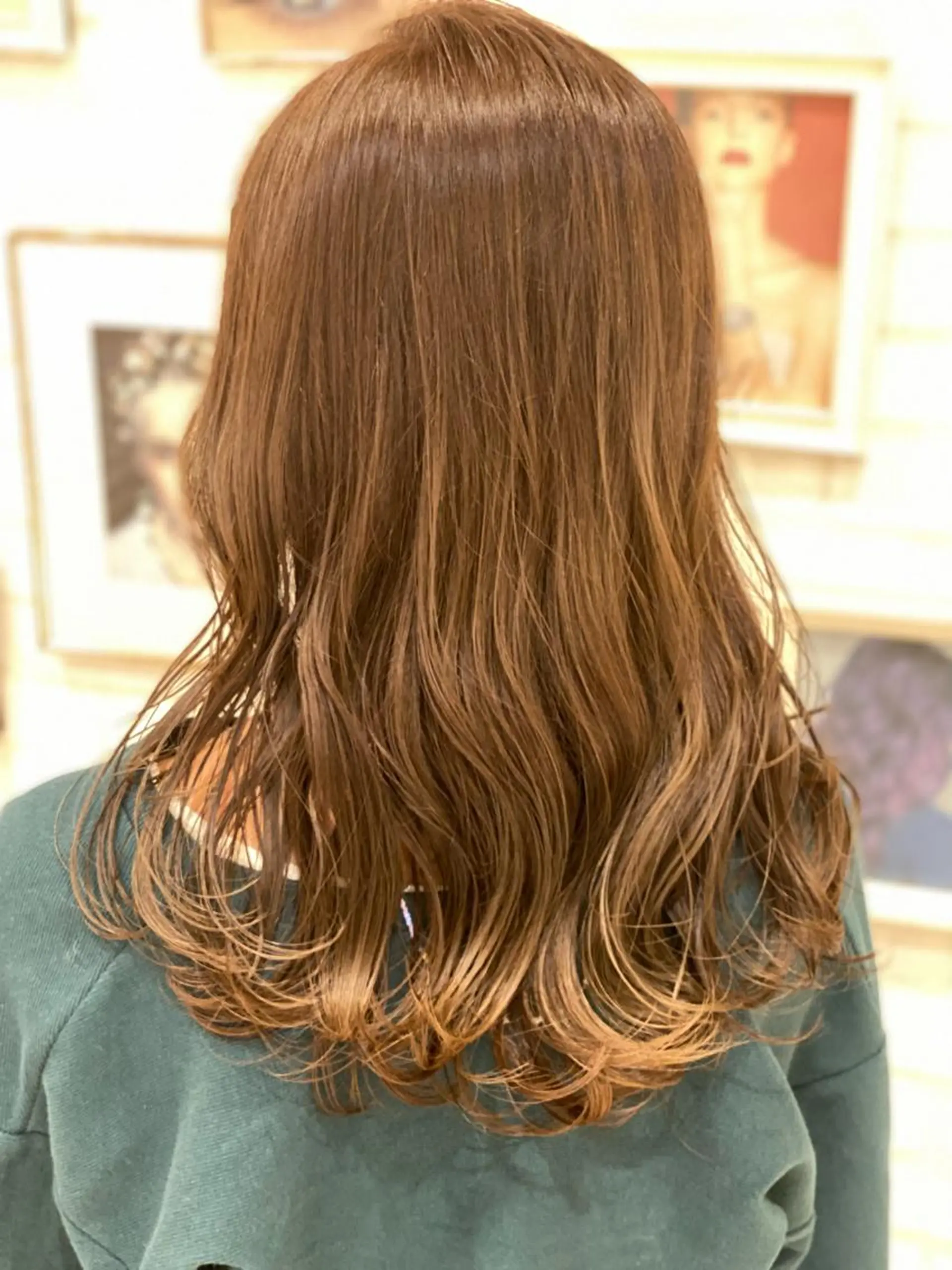 ロング 尾崎 優也のヘアスタイル