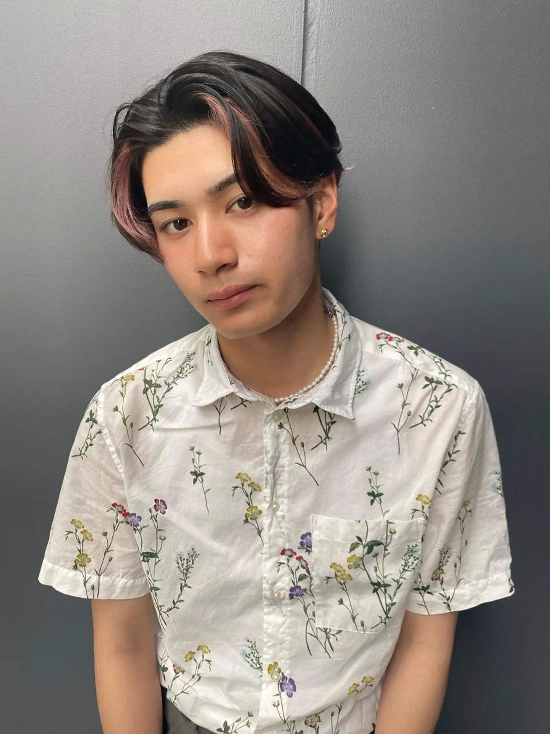 ショート カラー メンズ メンズブリーチ メンズハイライト メンズインナーカラー メンズパーマ プードルパーマ 💈メンズ短髪特化 ✂︎伊藤大輝💈のヘアスタイル