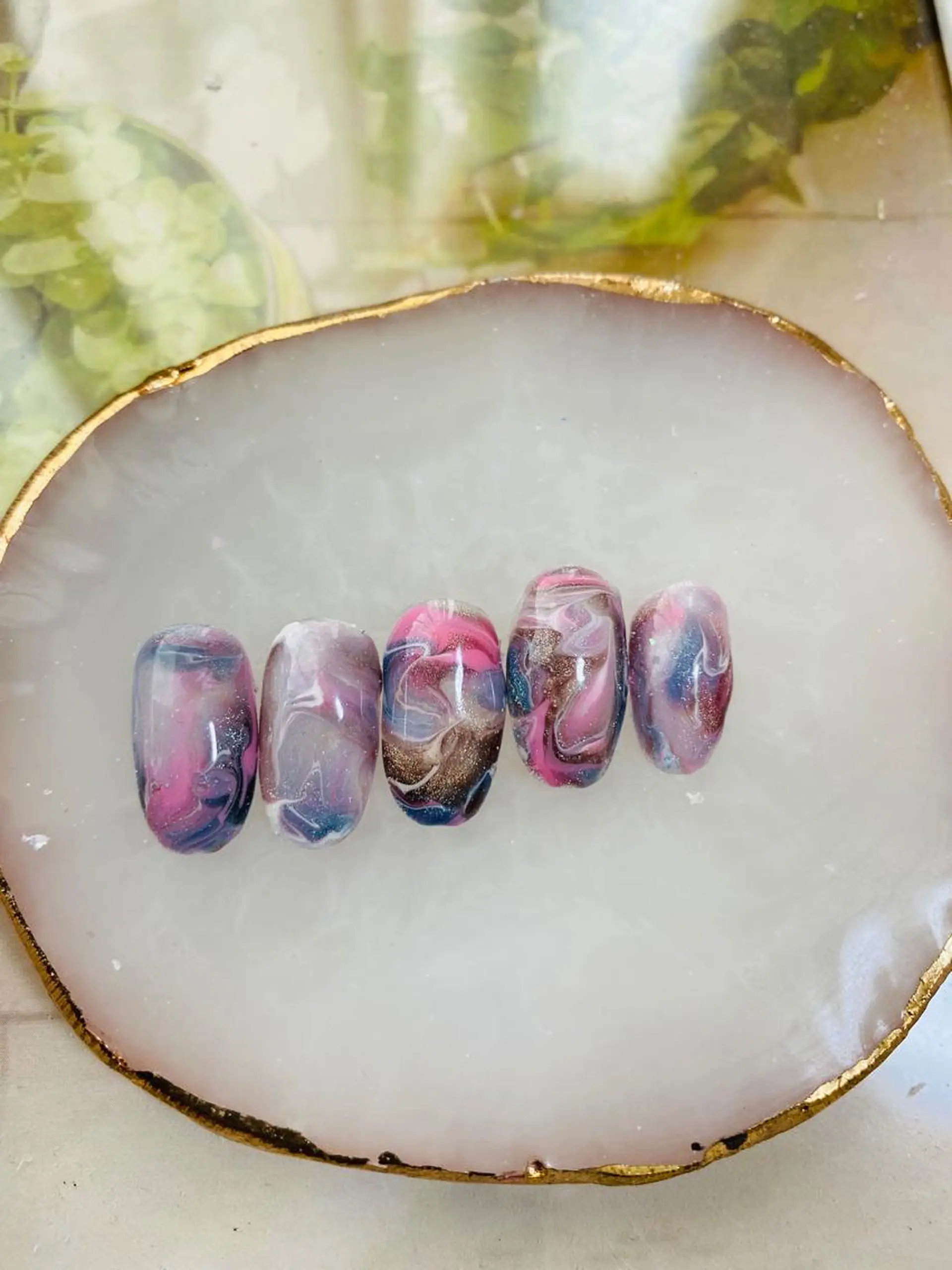 ネイル 自宅ネイルサロン ♦️nuance♦️のネイルデザイン