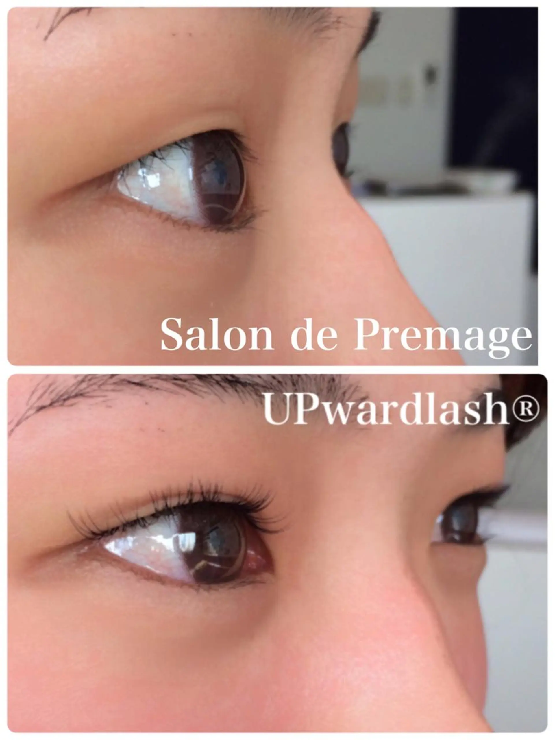 マツエク・マツパ アップワードラッシュ mari .のマツエク・マツパデザイン