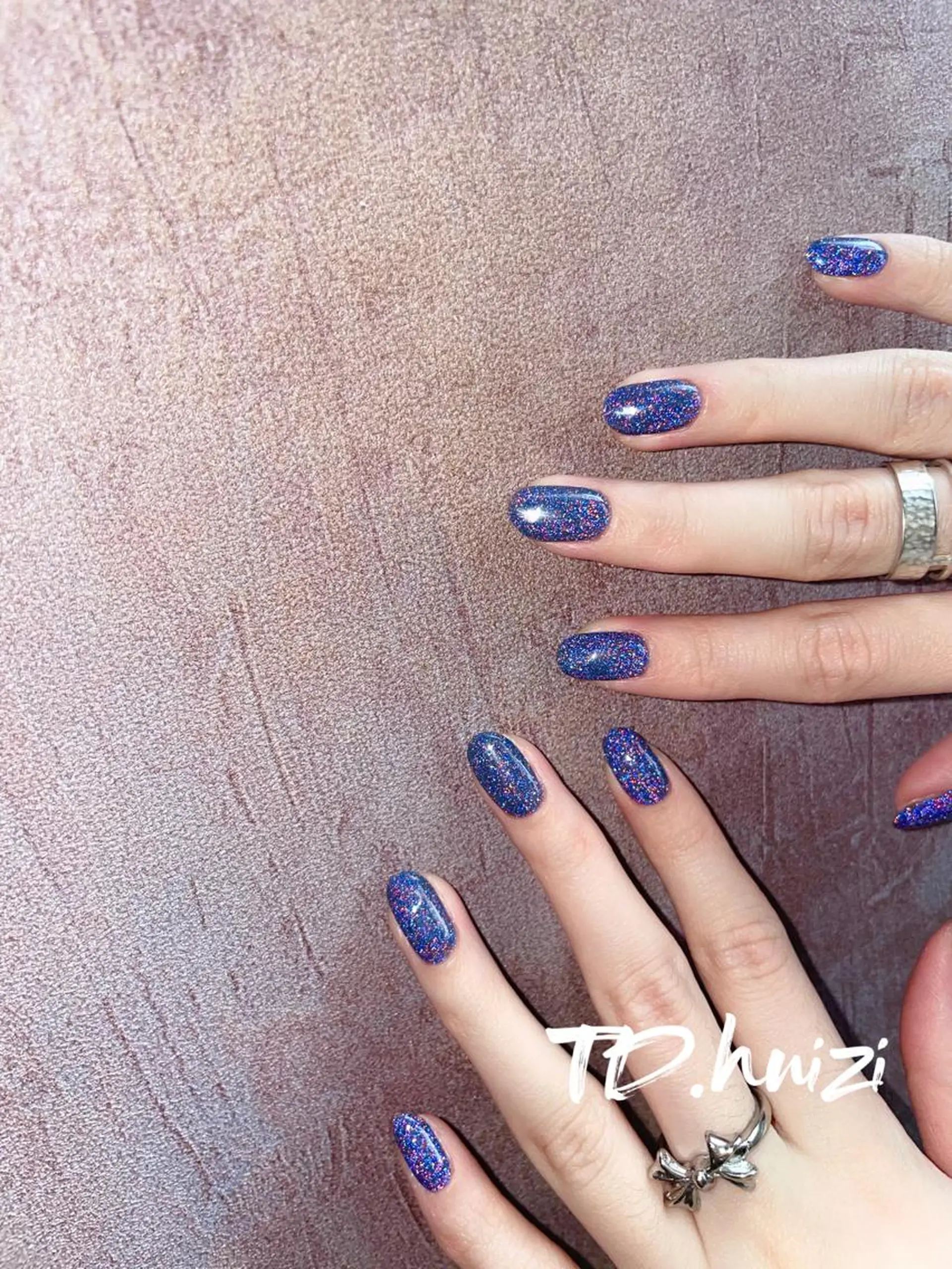 ショート めぐみのネイルサロン スタッフ練習のネイルデザイン