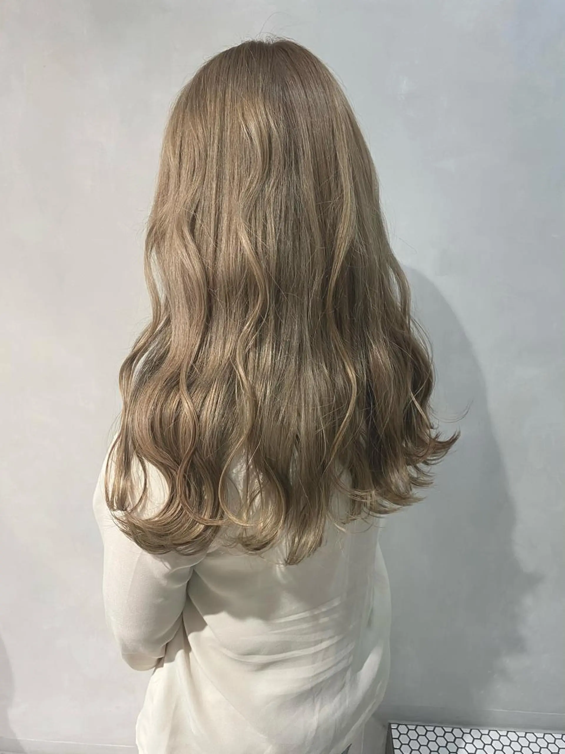 ロング カラー M IIのヘアスタイル
