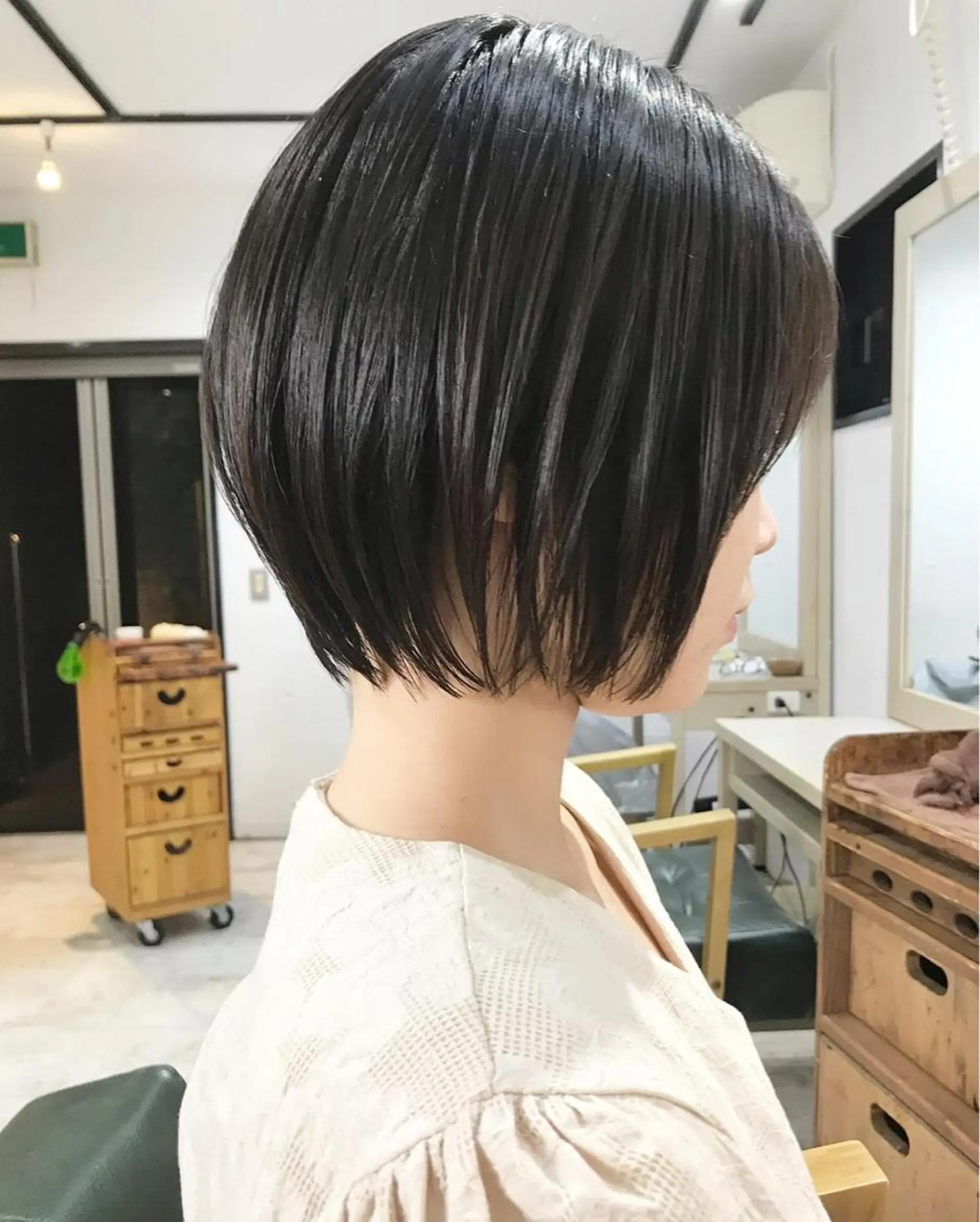 ショート カラー ボブ 暖色カラー🍊 せきゆうかのヘアスタイル