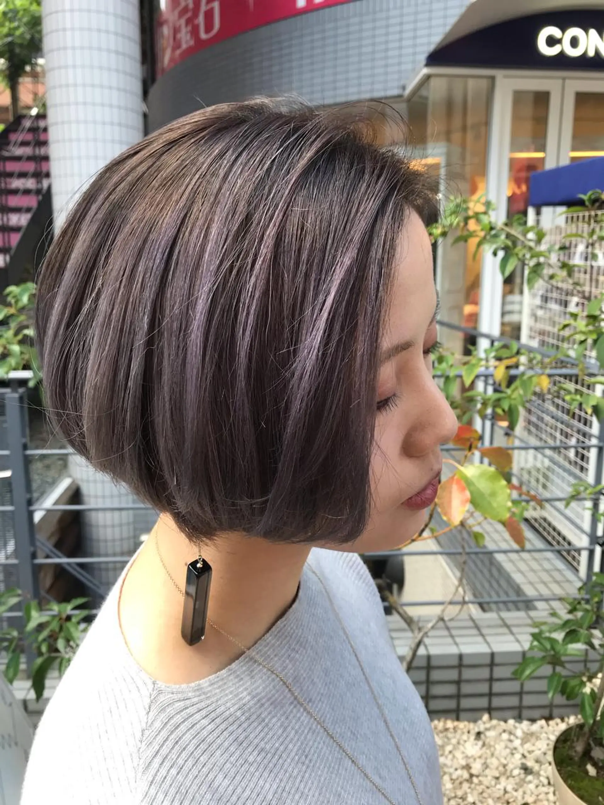 ショート カラー パーマ ヘアアレンジ メンズ キッズ ネイル マツエク・マツパ 神山 昌子のヘアスタイル