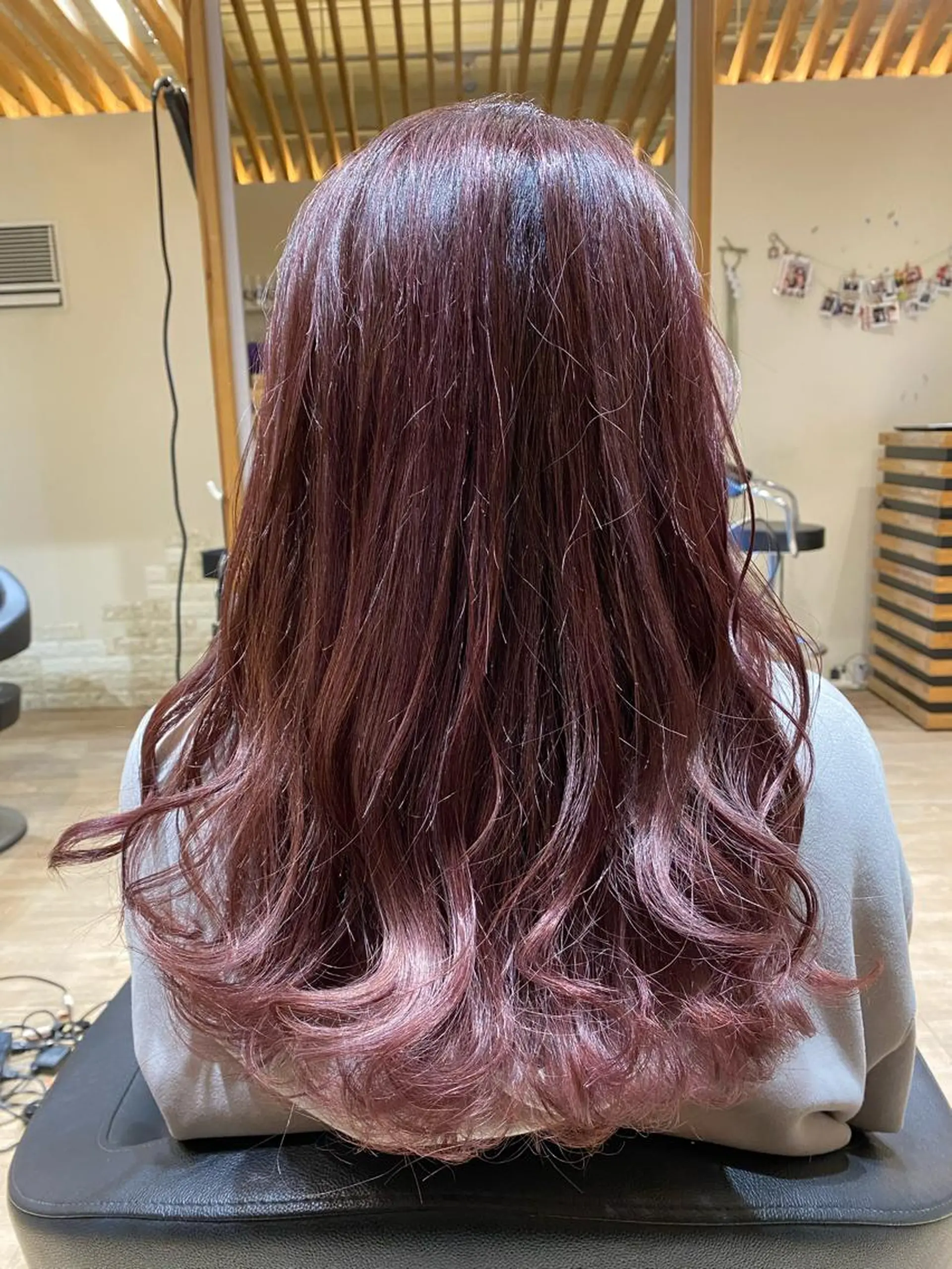 ロング カラー 関口 友行のヘアスタイル