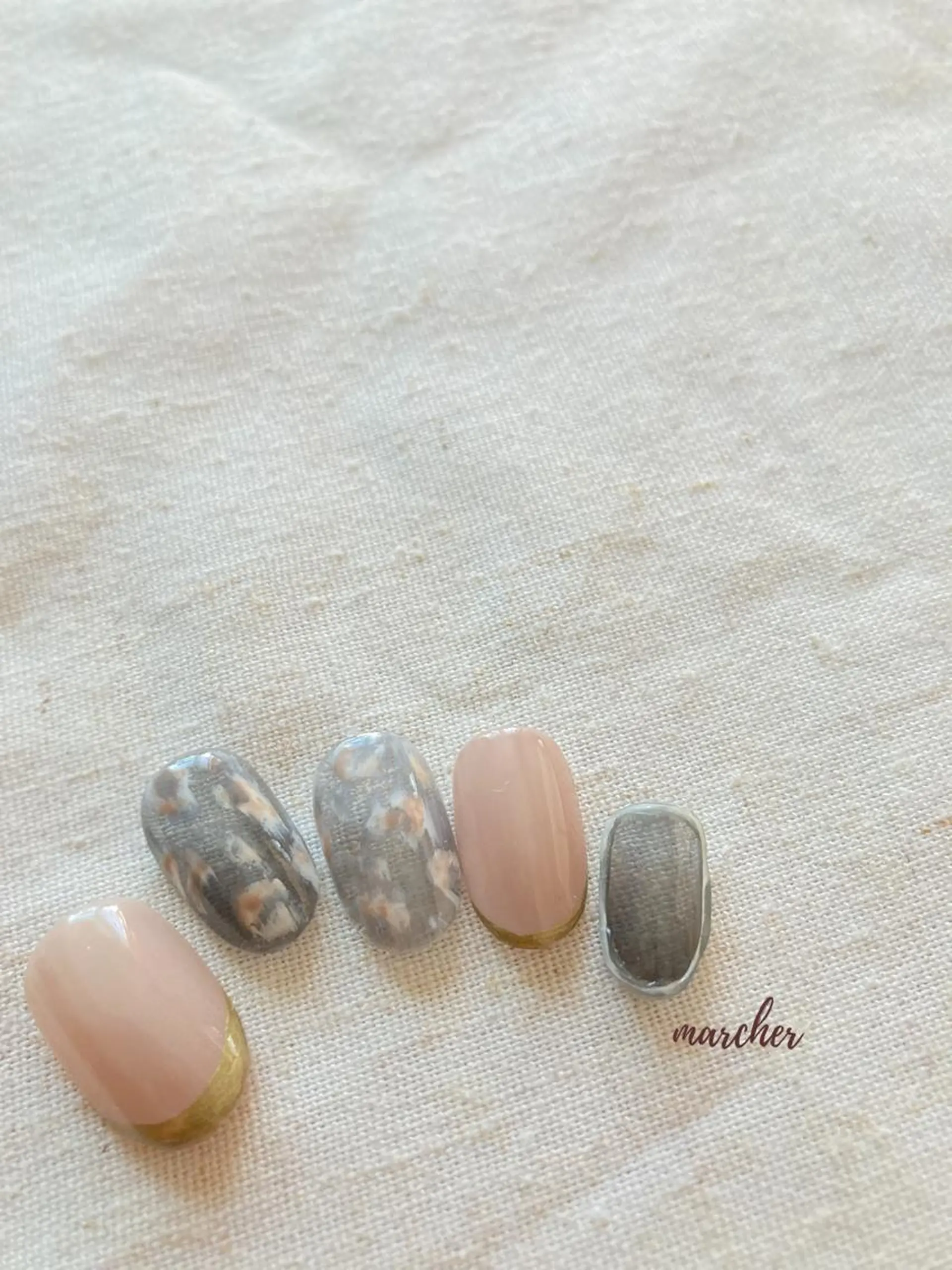 ネイル ハンドネイル Nailbeauty marcherのネイルデザイン