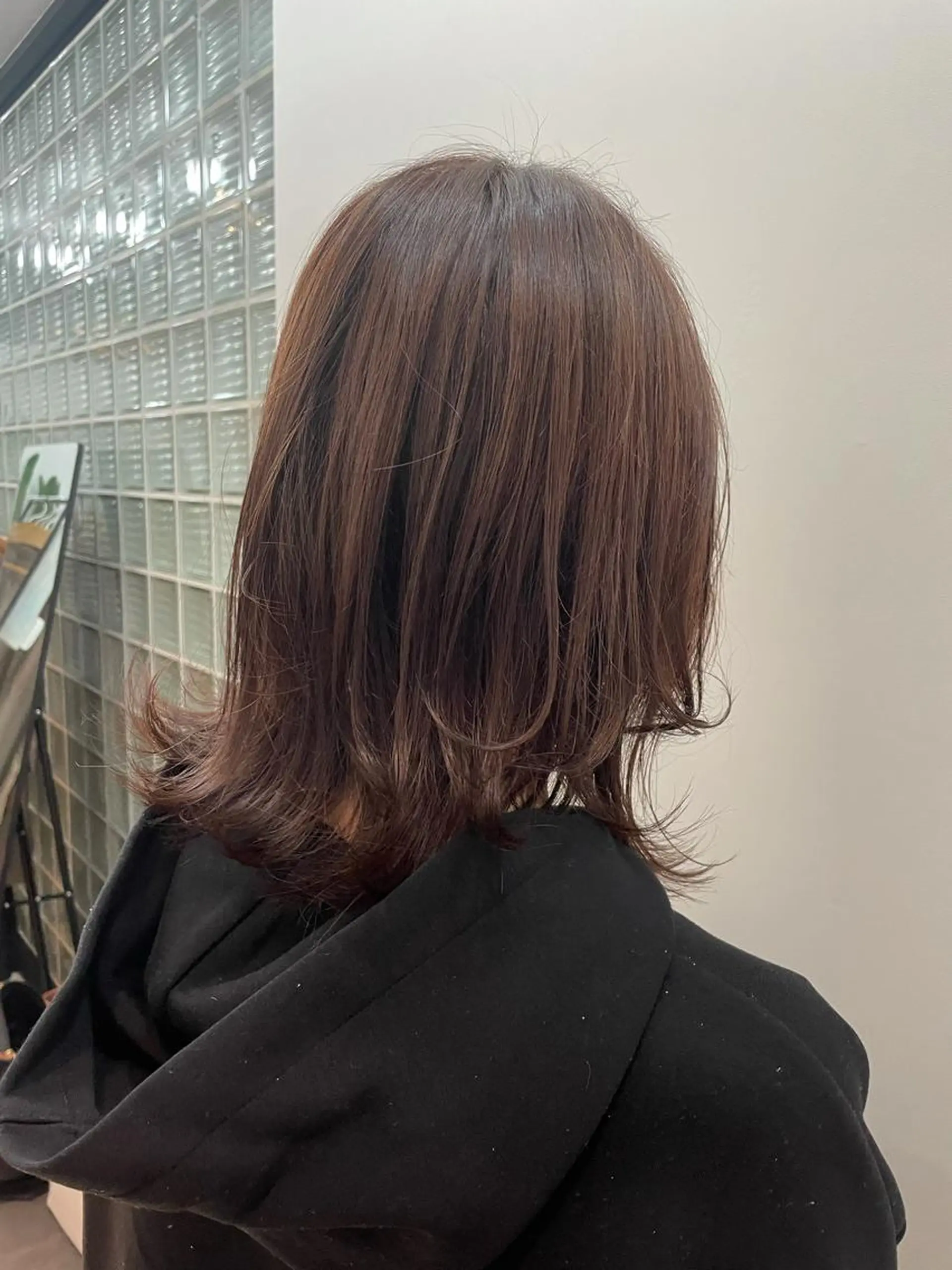 ミディアム カラー ラベンダーカラー ラベンダーピンク ピンクカラー ショート/脱白髪染め ☆宇﨑悠実のヘアスタイル