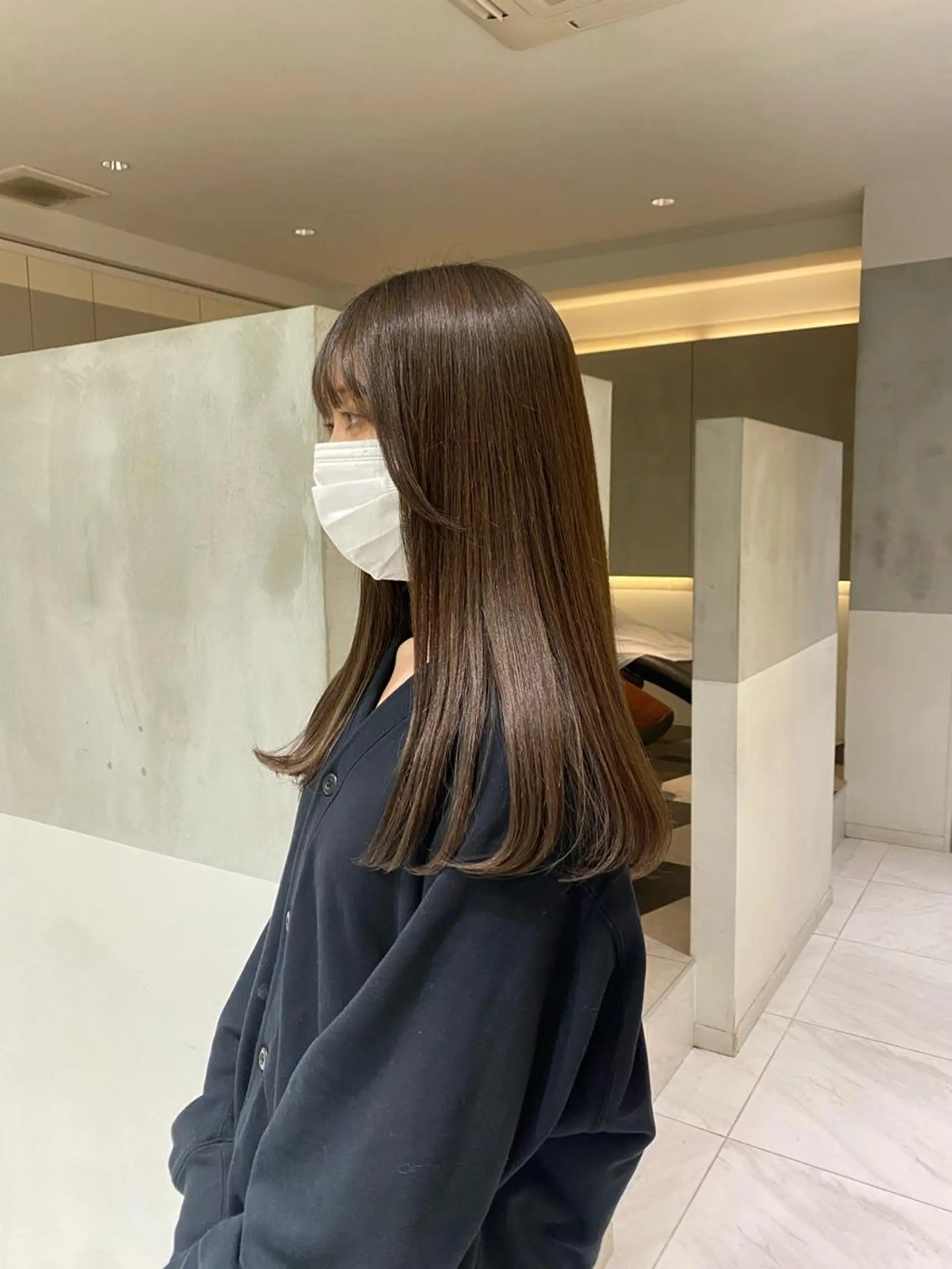 ロング カラー ブリーチ 透明感カラー ダブルカラー 艶感/ナチュラル 🌿マアヤのヘアスタイル