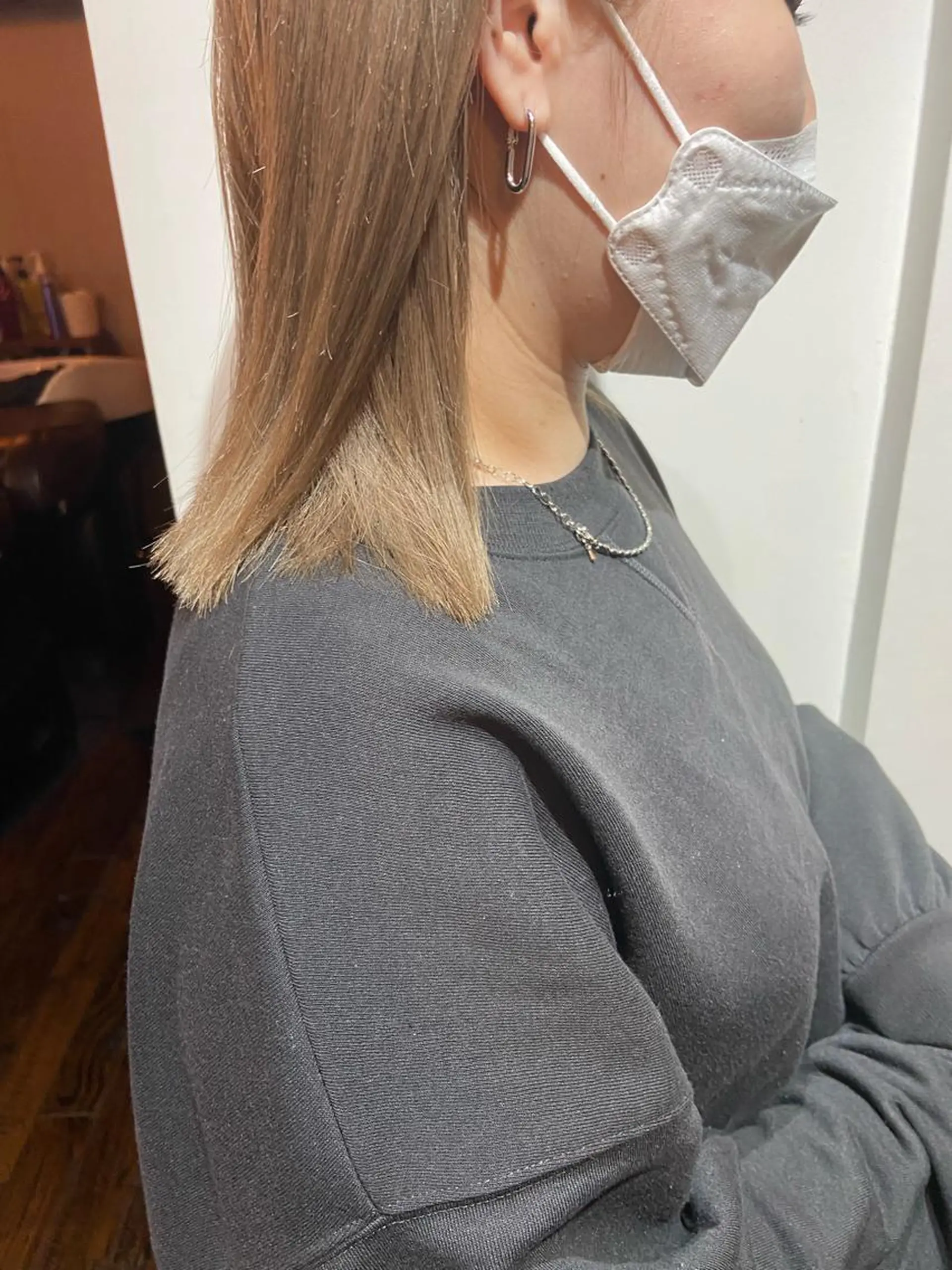 ミディアム カラー Lamana所属・透明感カラー/ 加瀬たまものヘアスタイル