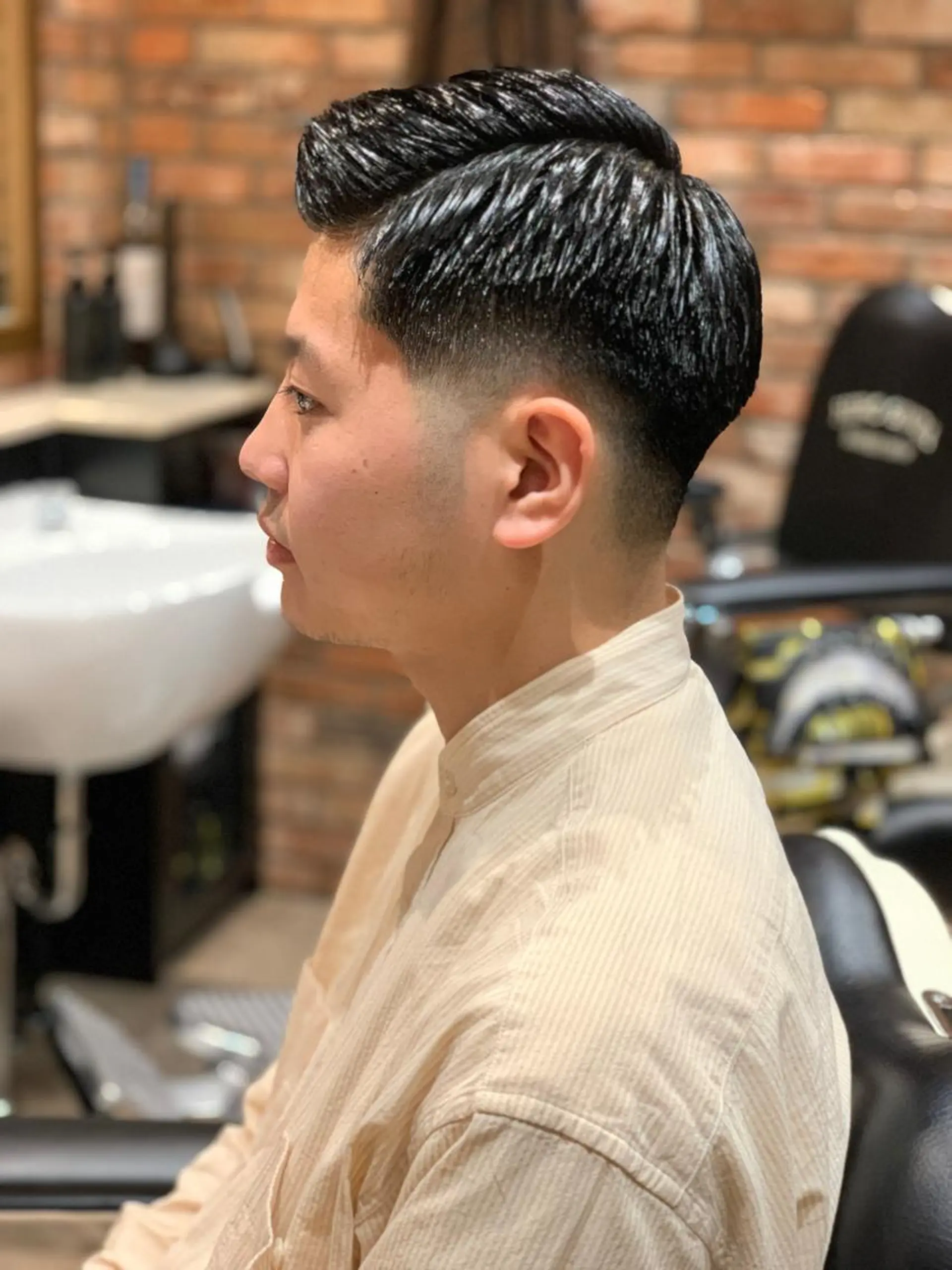 ショート メンズ 田中 千恩のヘアスタイル