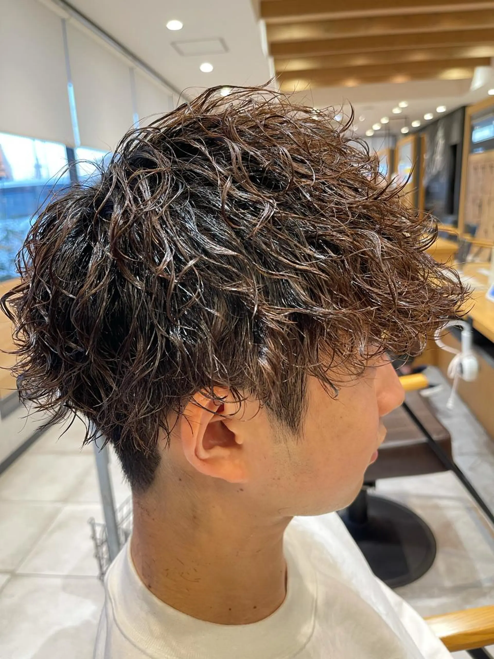 メンズ ✨愛知県初アイロン パーマ/ 瀬見井✨のヘアスタイル