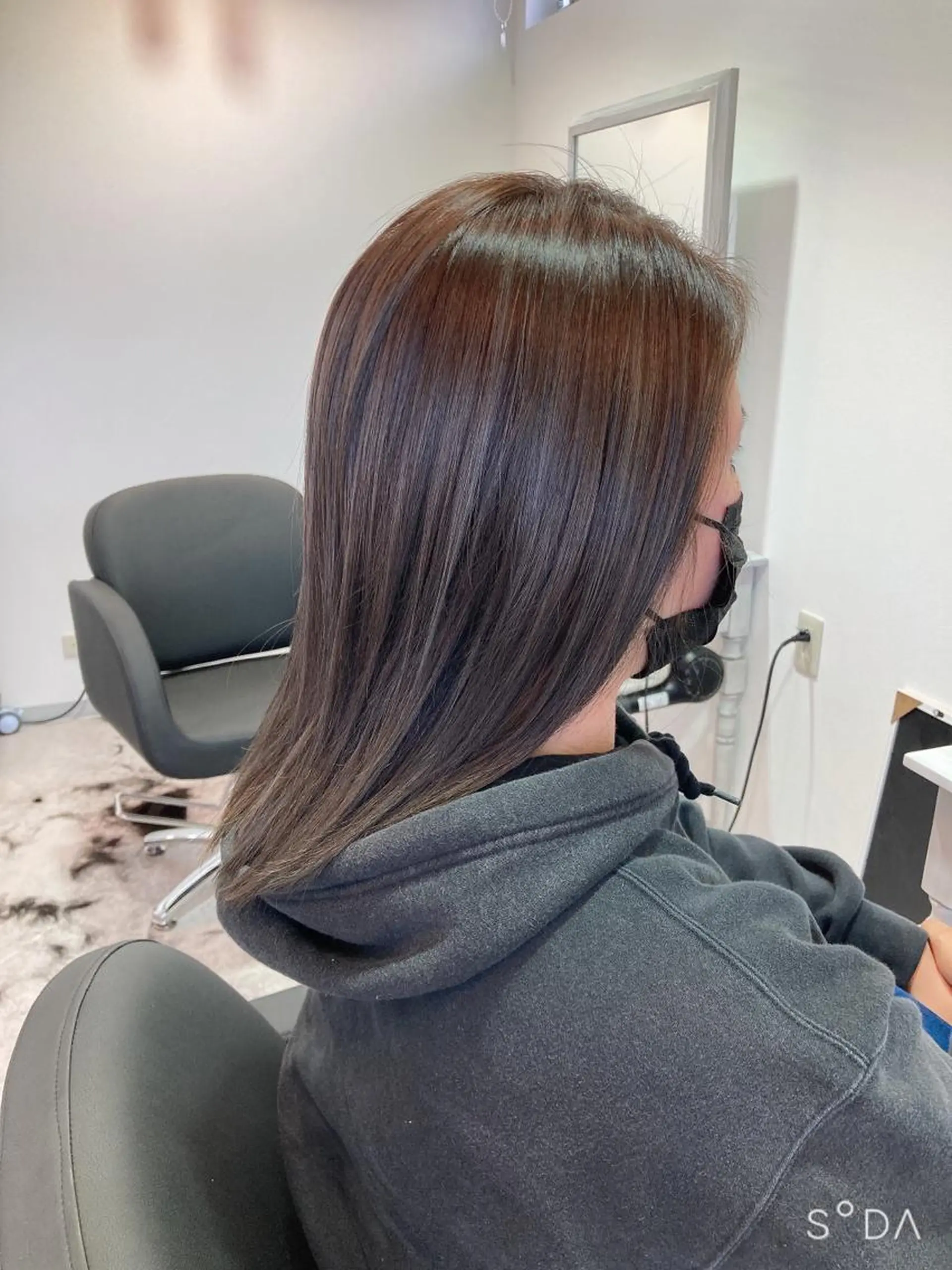 ミディアム カルフール草加本店 江波戸裕介のヘアスタイル