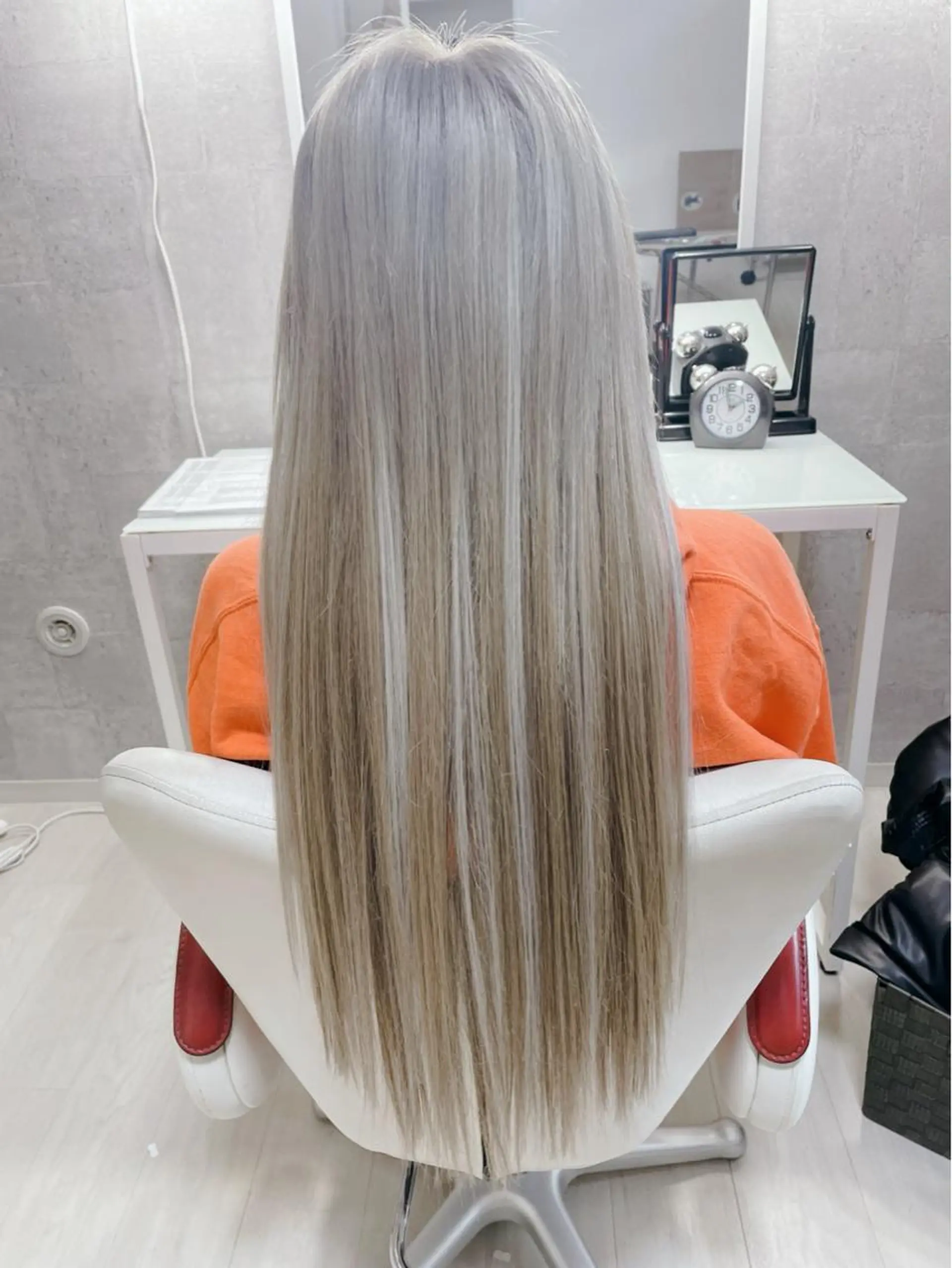 ロング エクステ ハイライト エクステ ドレスアップ南草津所属・🫧ドレスアップ 南草津店🫧のヘアスタイル