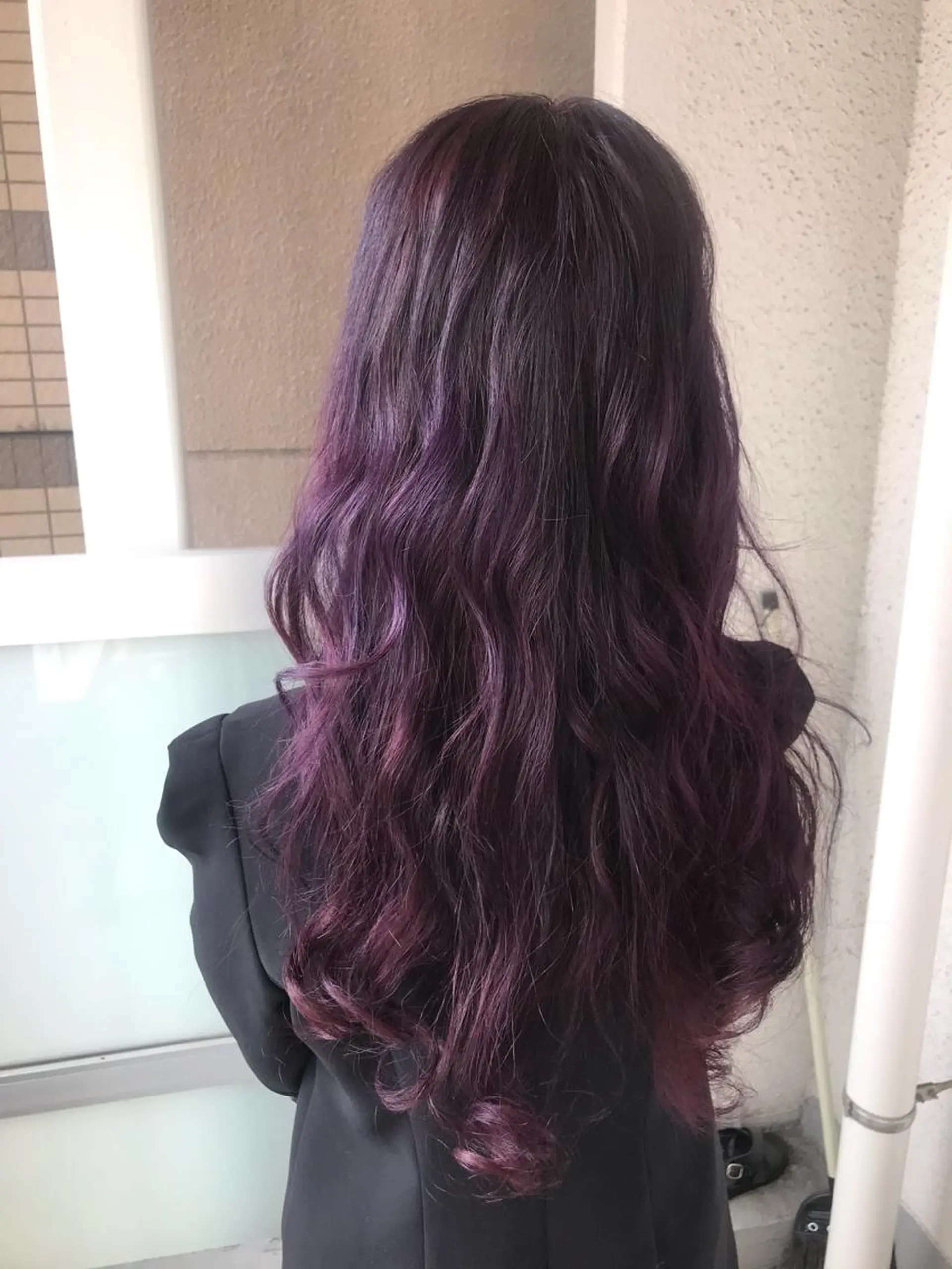 ロング オーストヘアー ミコ所属・岩谷/ブリーチ 🪽透明感カラーのヘアスタイル