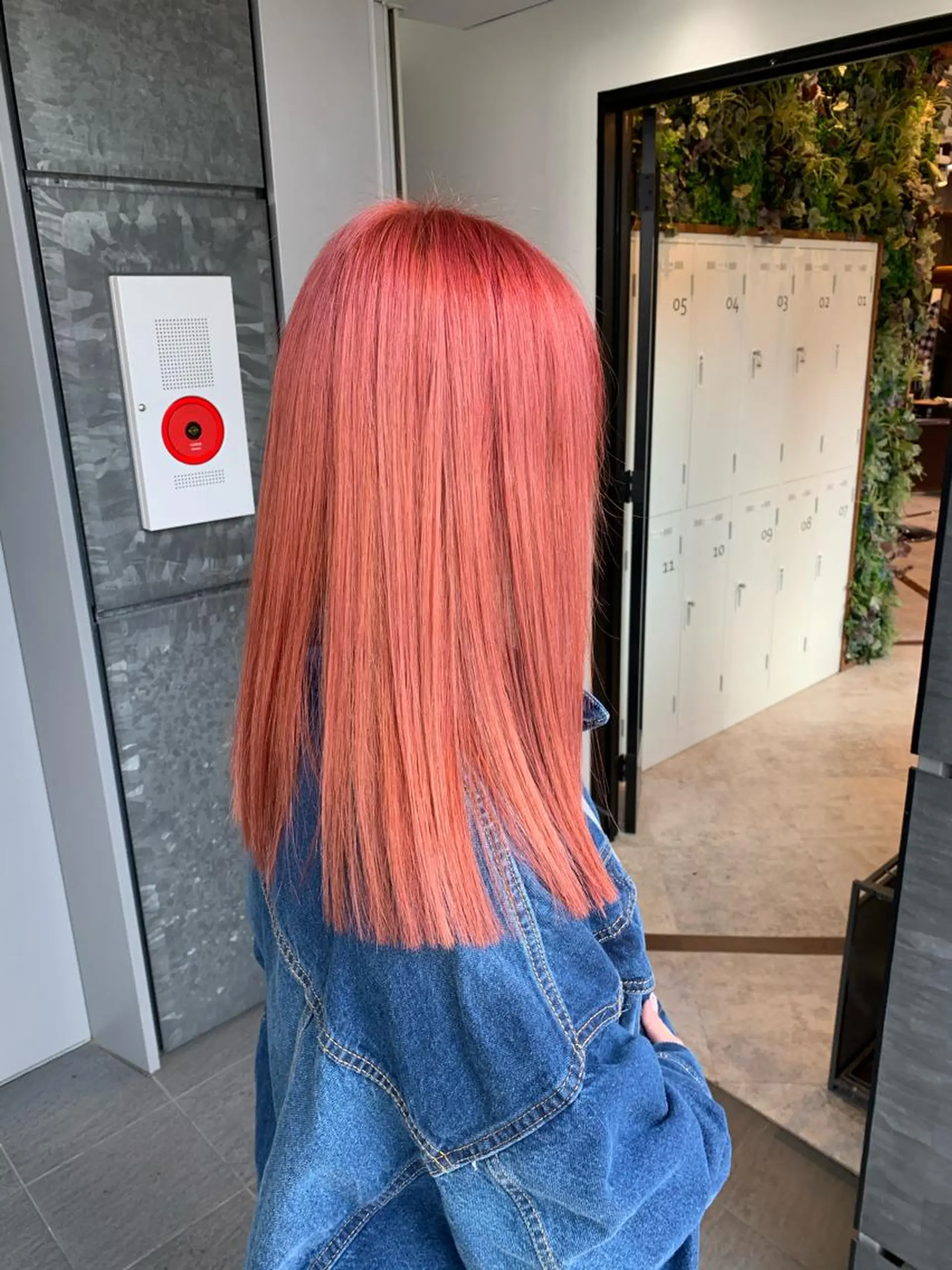 ロング カラー ピンクカラー 髪質改善/白髪ぼかし KENTAのヘアスタイル