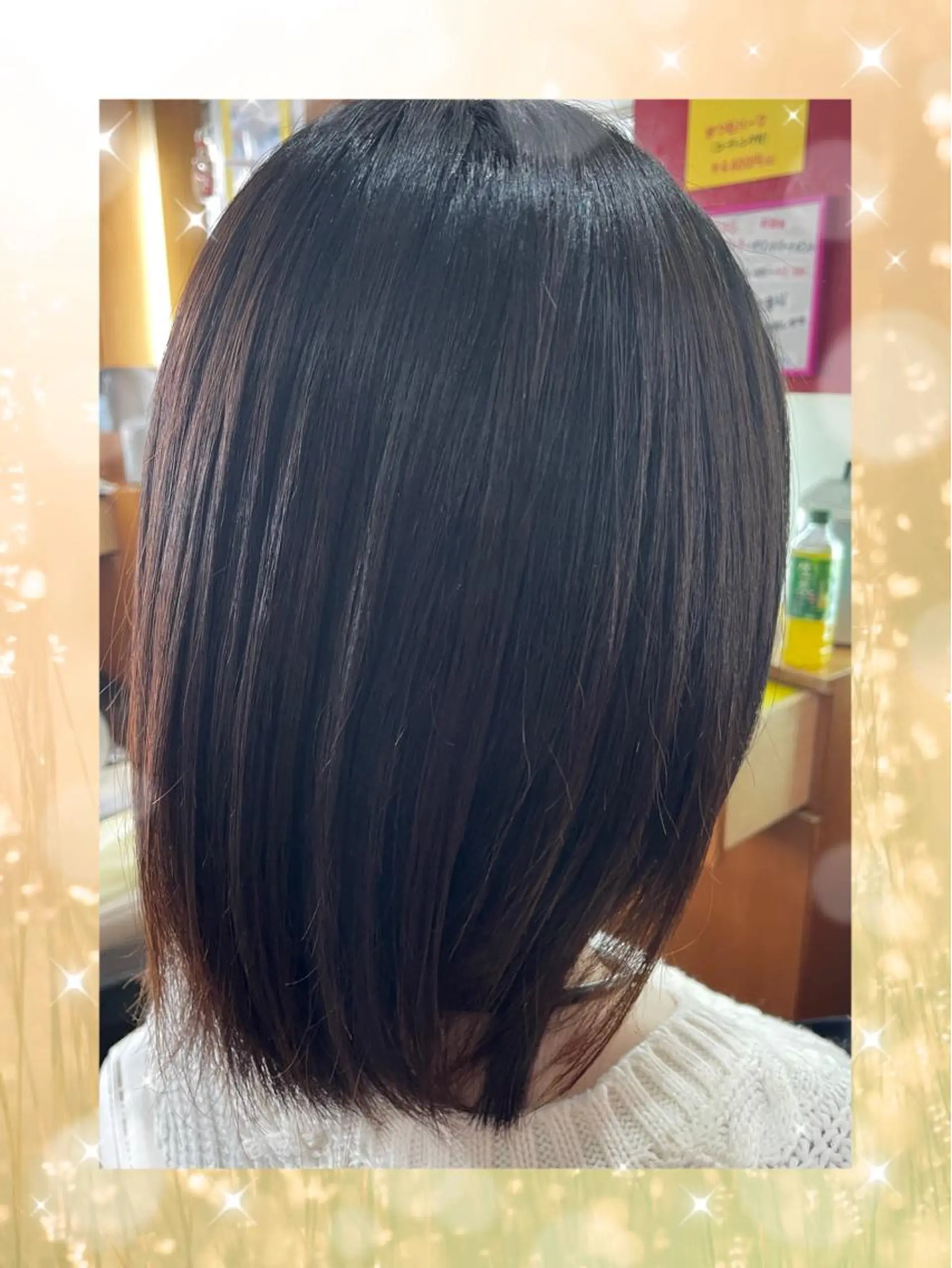 ミディアム パーマ 縮毛矯正 カット 縮毛矯正 トリートメント ヘッドスパ 美容室ARKS 黒田杏奈のヘアスタイル