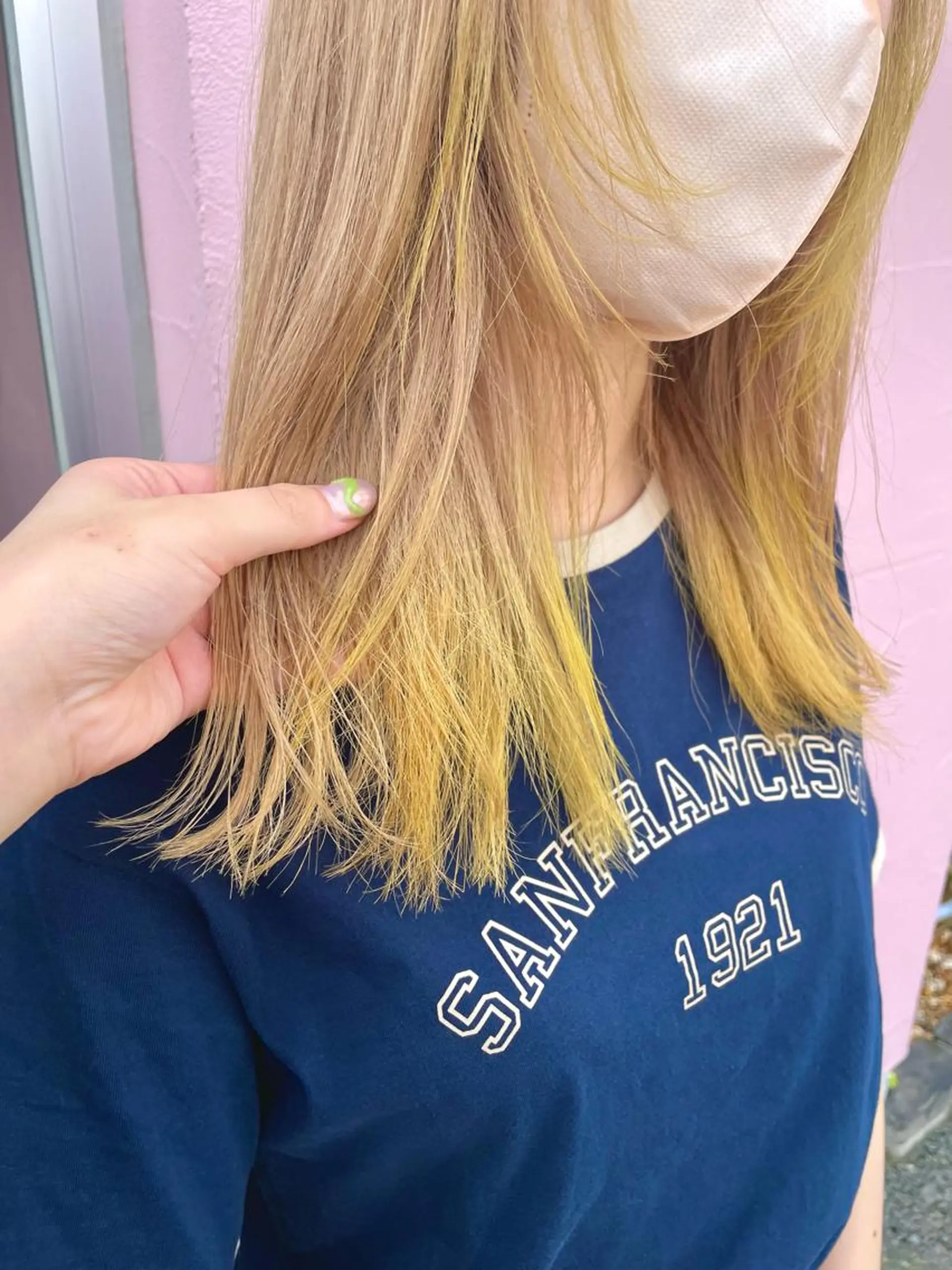 カラー ベージュ/透明感/ 桃子🎀のヘアスタイル