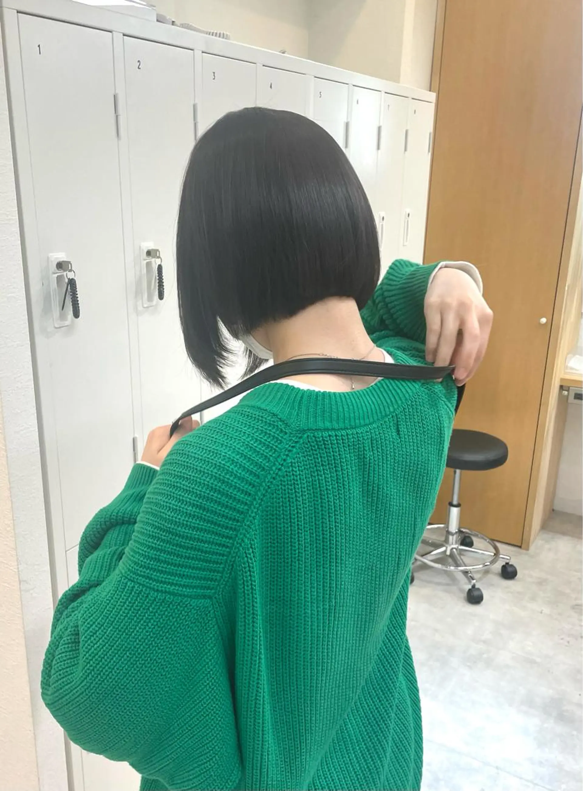 ショート カラー カット 縮毛矯正 トリートメント 田中大星 /ボブ 縮毛矯正のヘアスタイル