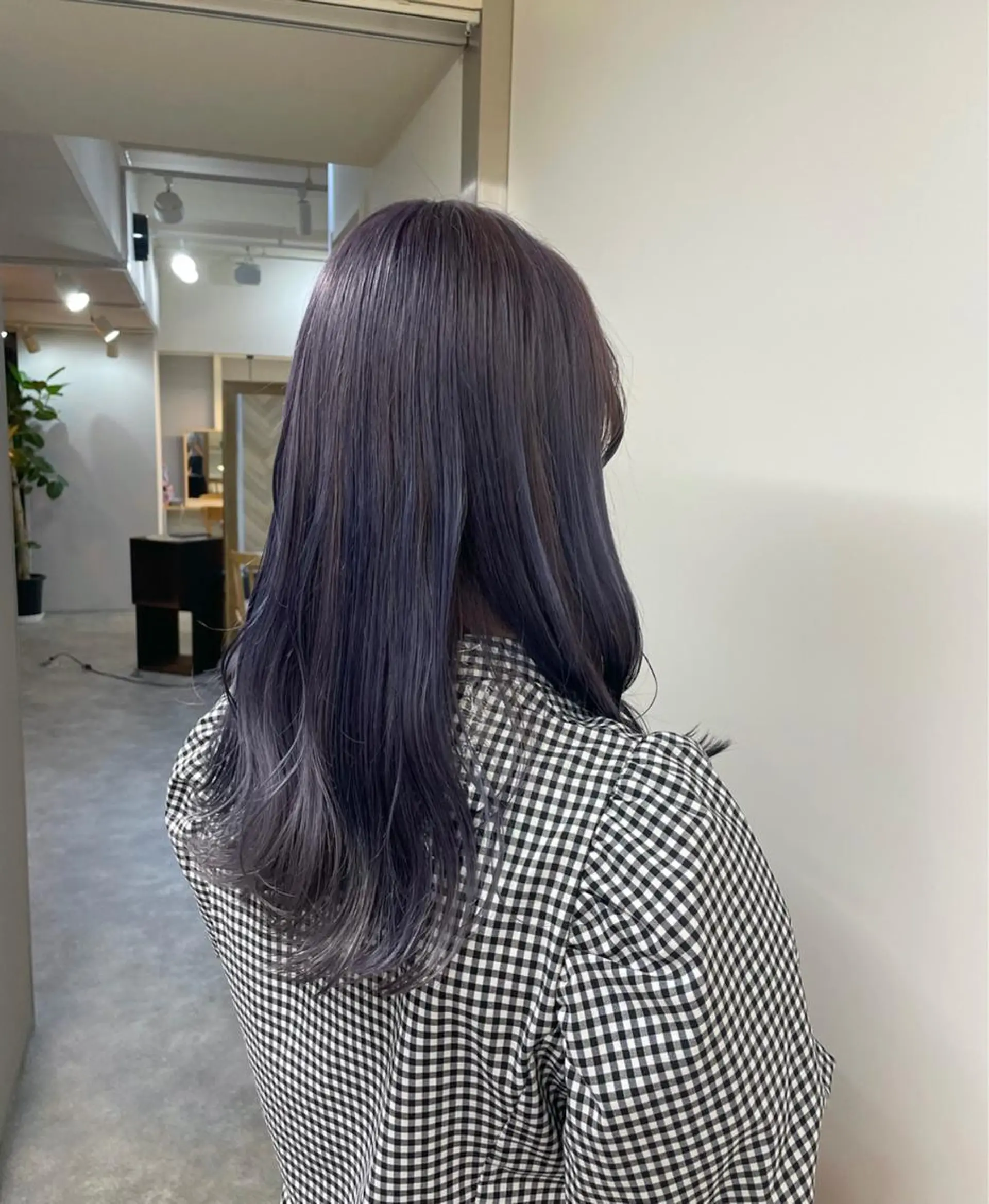 ロング パープルカラー ヘアカラー ♡透明感/艶カラー/ M a I ♡のヘアスタイル