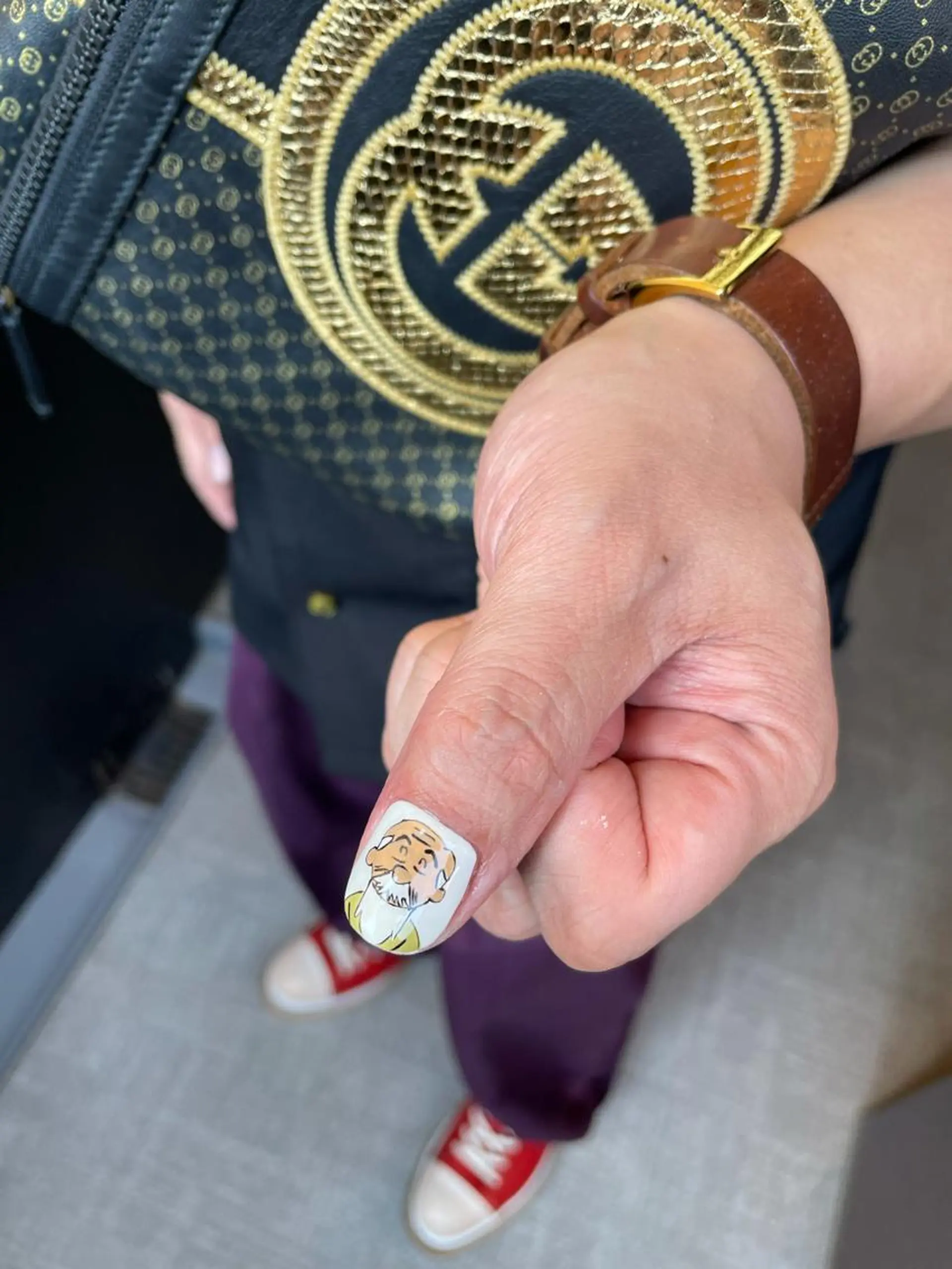 ロング カラー ヘアアレンジ キッズ ネイル マツエク・マツパ 福田 加奈のネイルデザイン