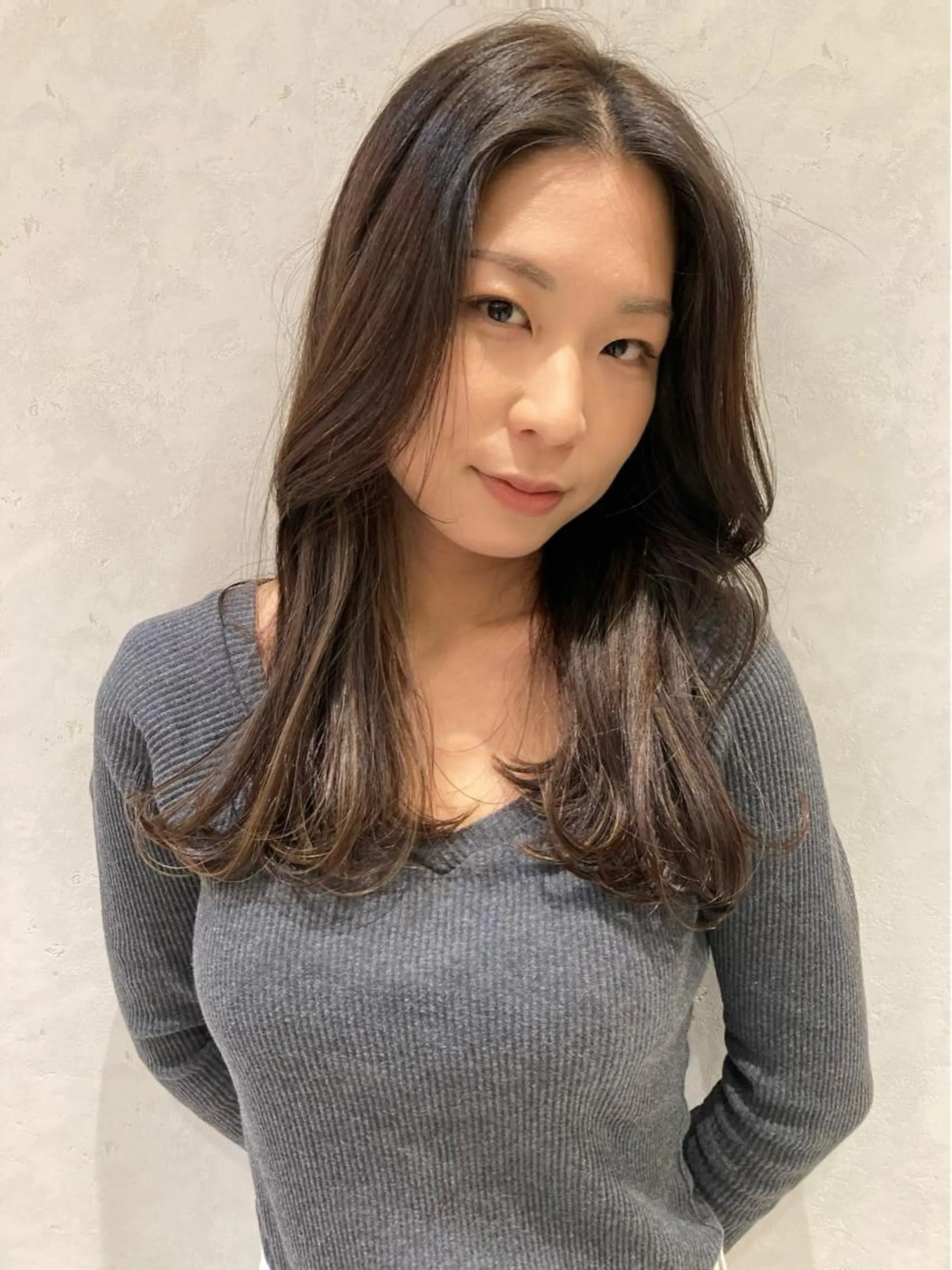 セミロング カラー nono/パーマ /顔まわりカット🐈のヘアスタイル