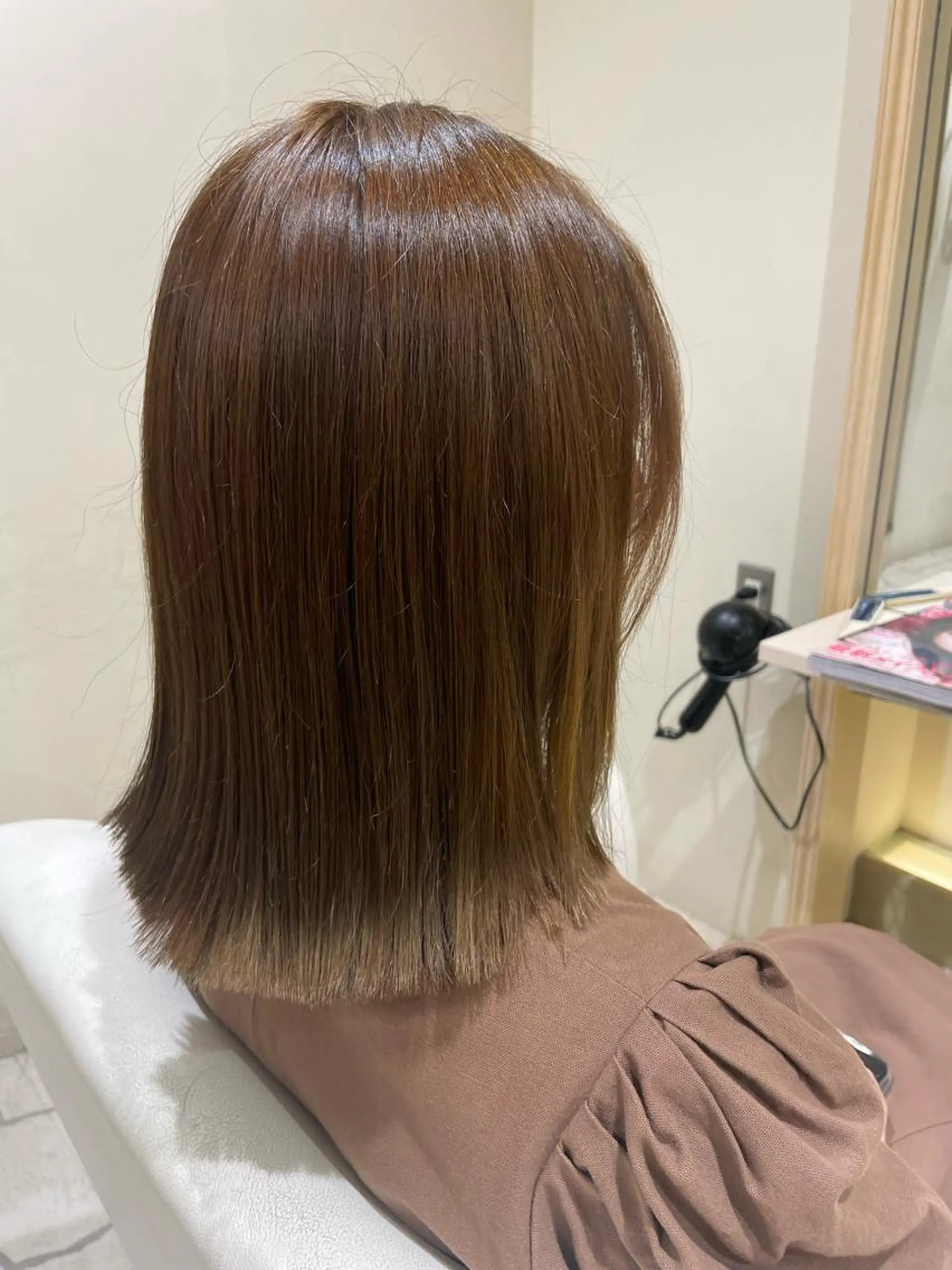 ミディアム 山口 陸のヘアスタイル