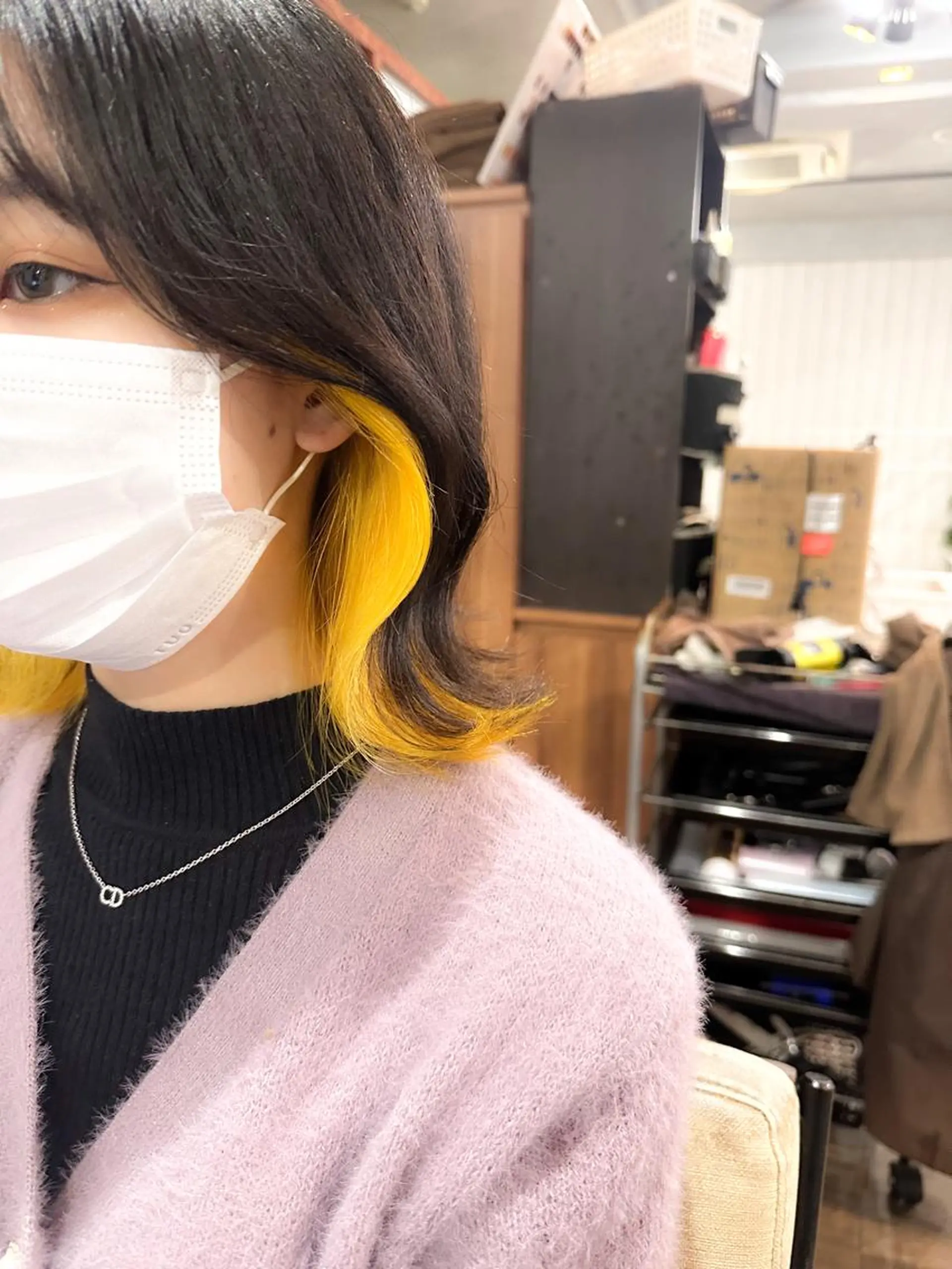 ショート カラー ヘアアレンジ 池袋髪質改善×レイヤ ー専門MATSUのヘアスタイル