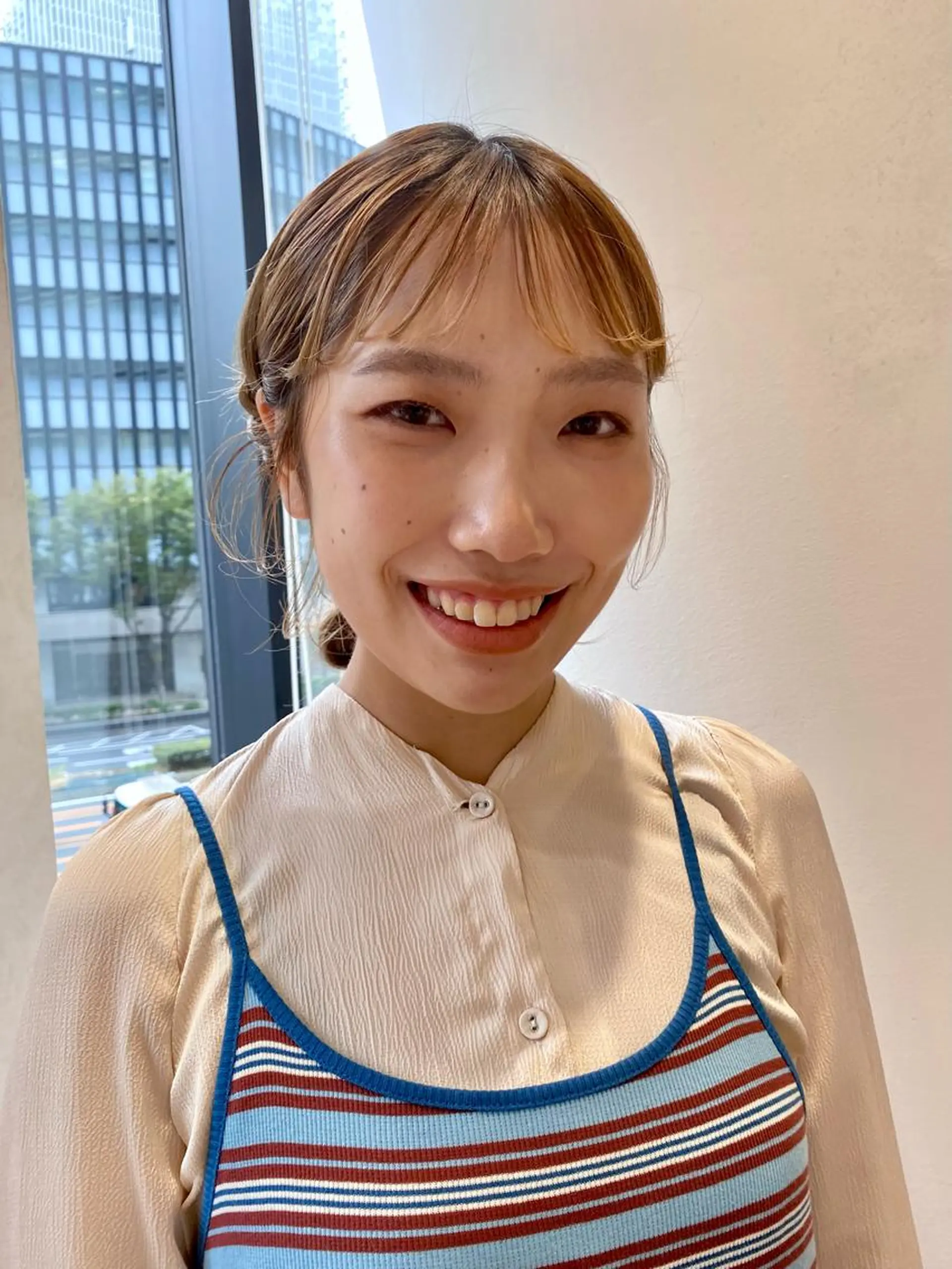 ロング ヘアアレンジ 増井 彩乃のヘアスタイル