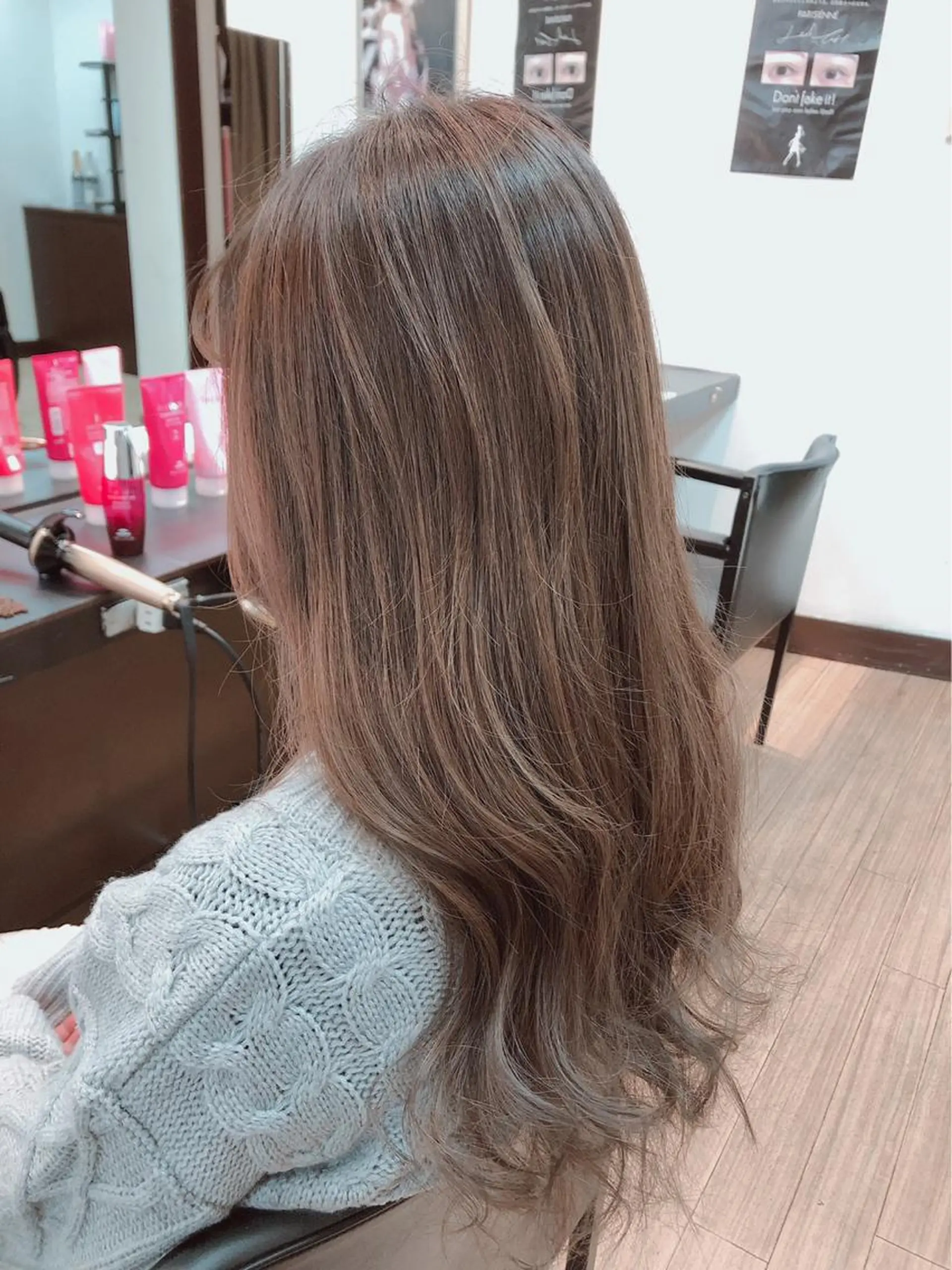 ロング ヘアカラー 藏本 剛史のヘアスタイル