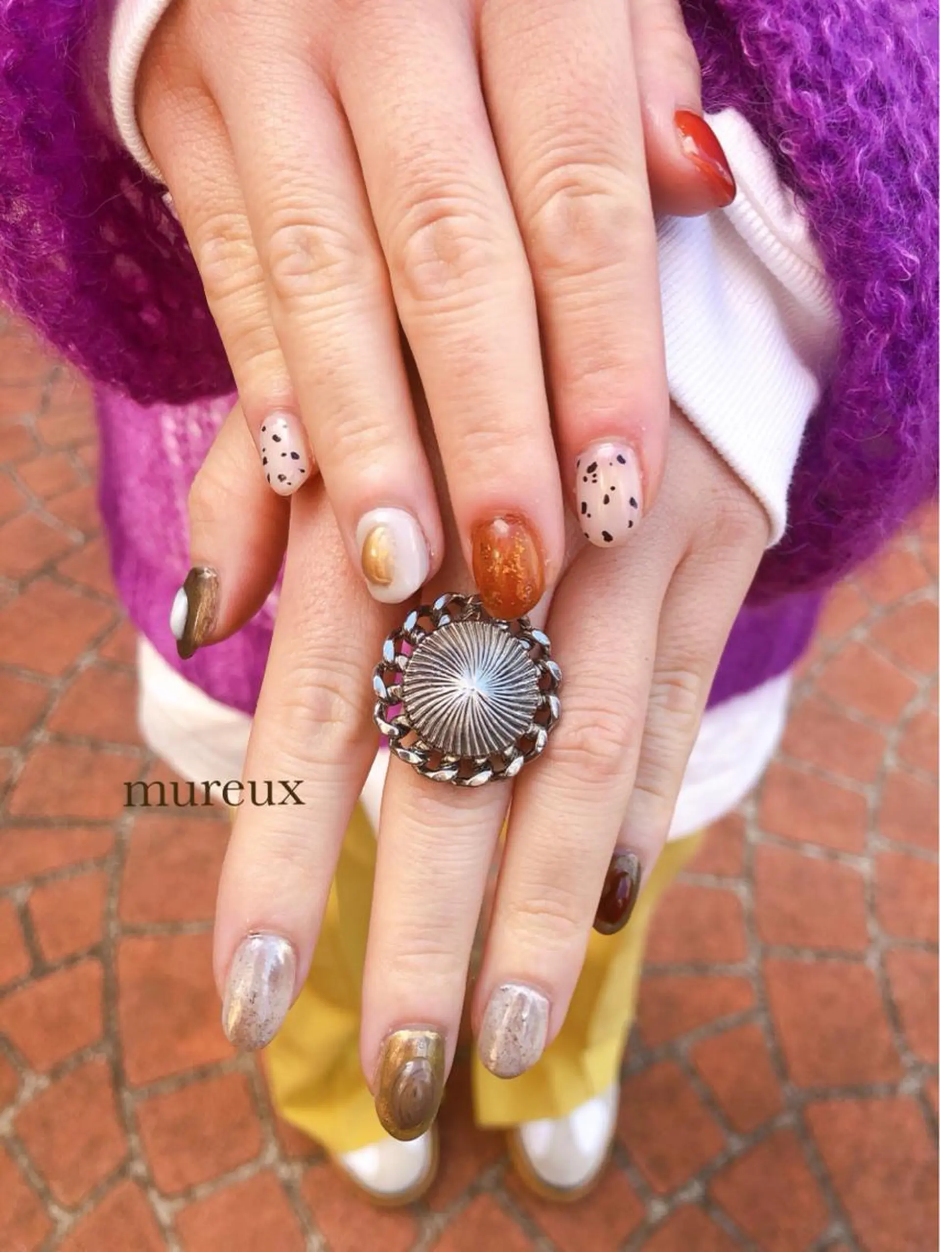 ネイル ハンドネイル mureux ∵ayakaのネイルデザイン