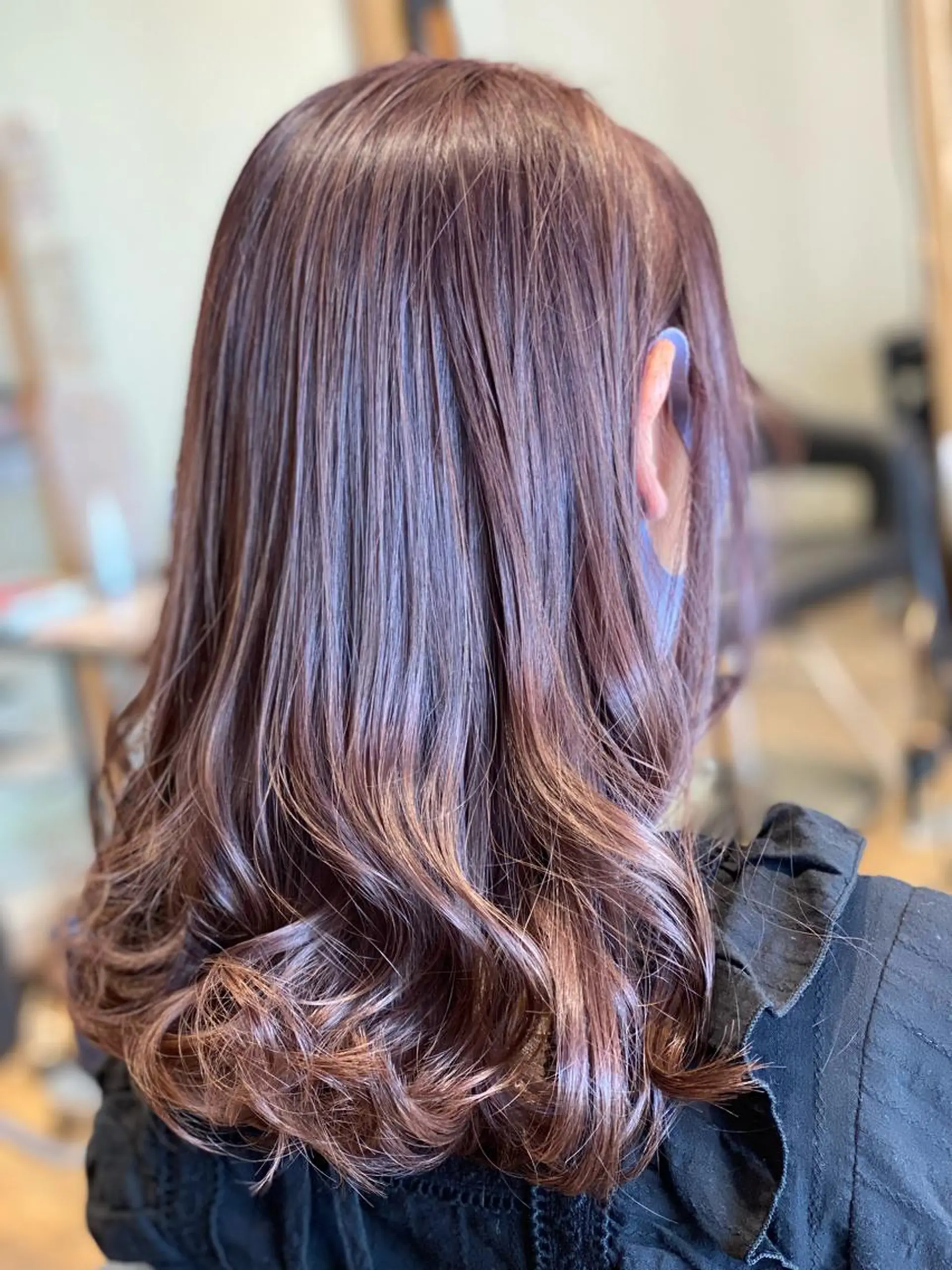 ロング カラー 関口 友行のヘアスタイル