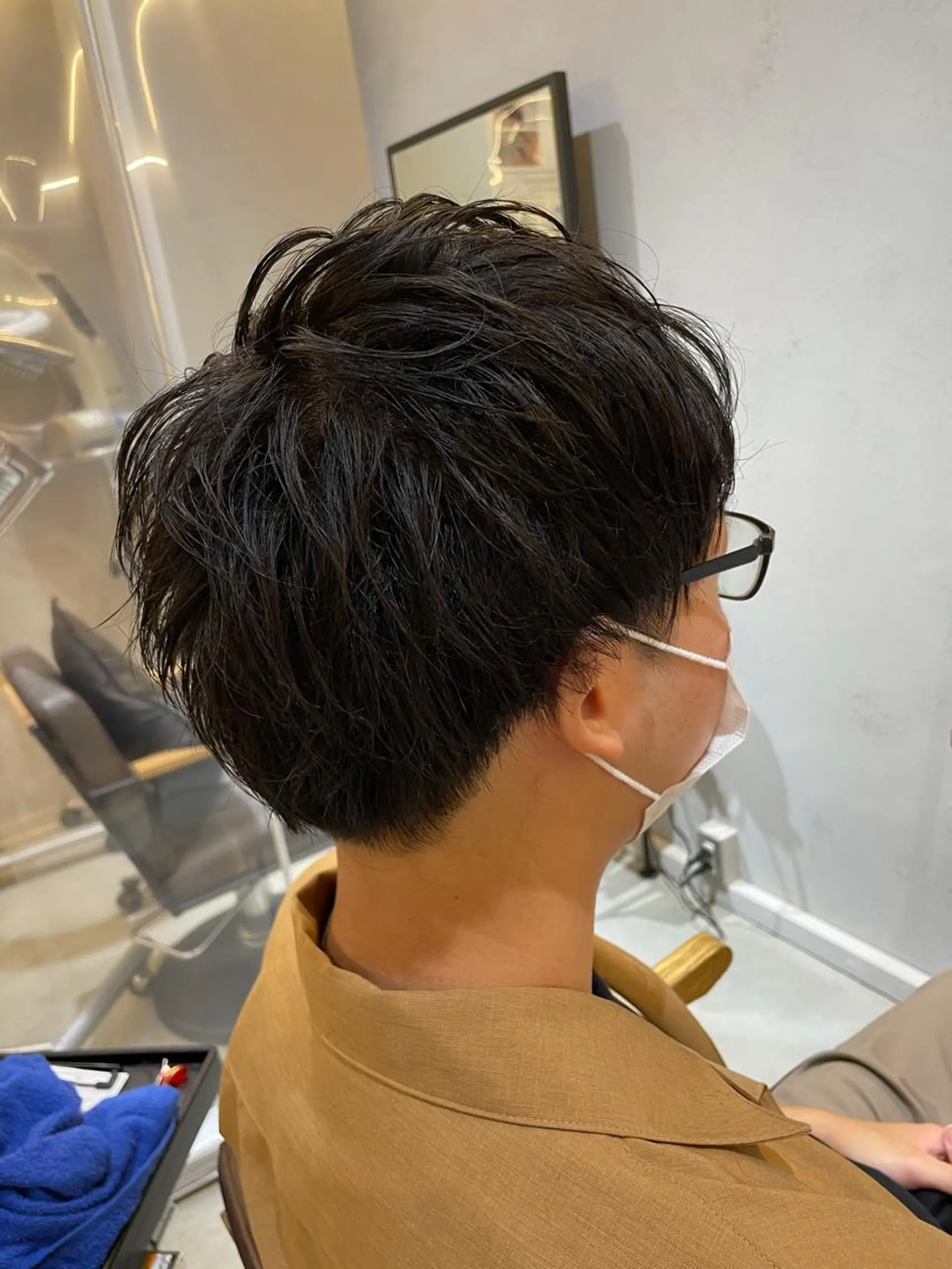 ショート くせ毛 カット ♦️モテ髪創作者 SUGA♦️のヘアスタイル