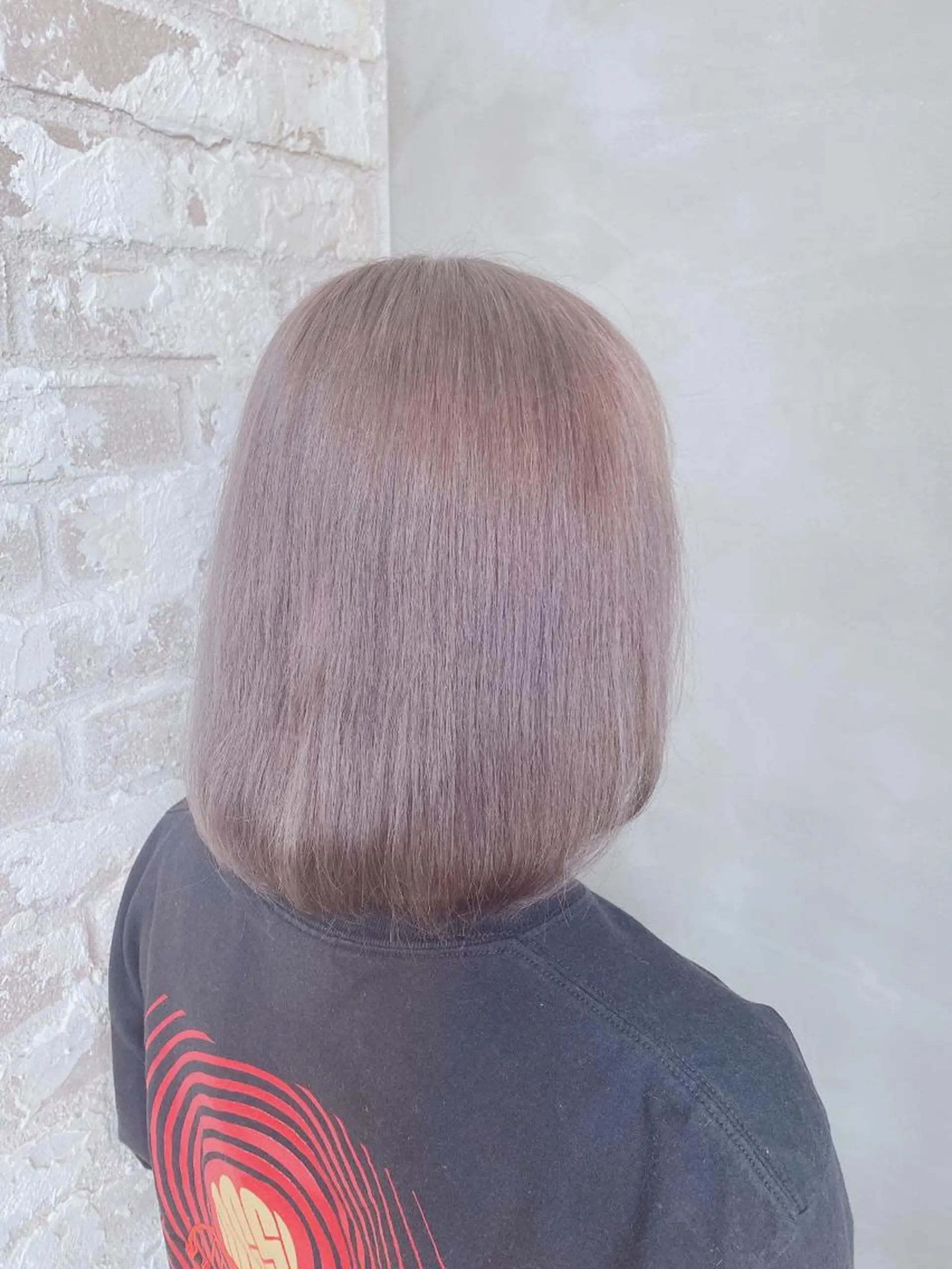 ミディアム カラー ナナシ所属・✨髪質改善/縮毛矯正 木村和司✨のヘアスタイル