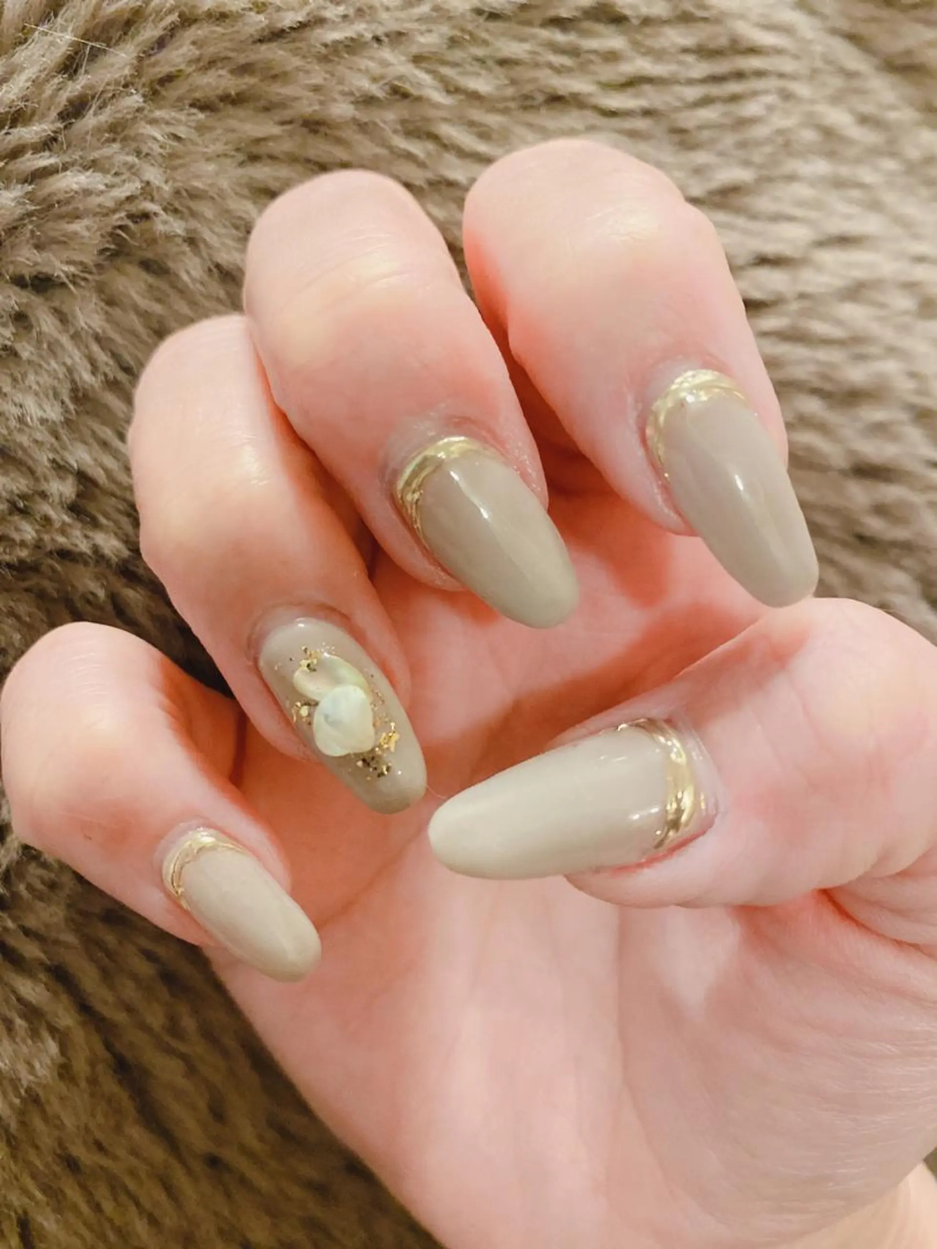 ロング shandy nailのネイルデザイン