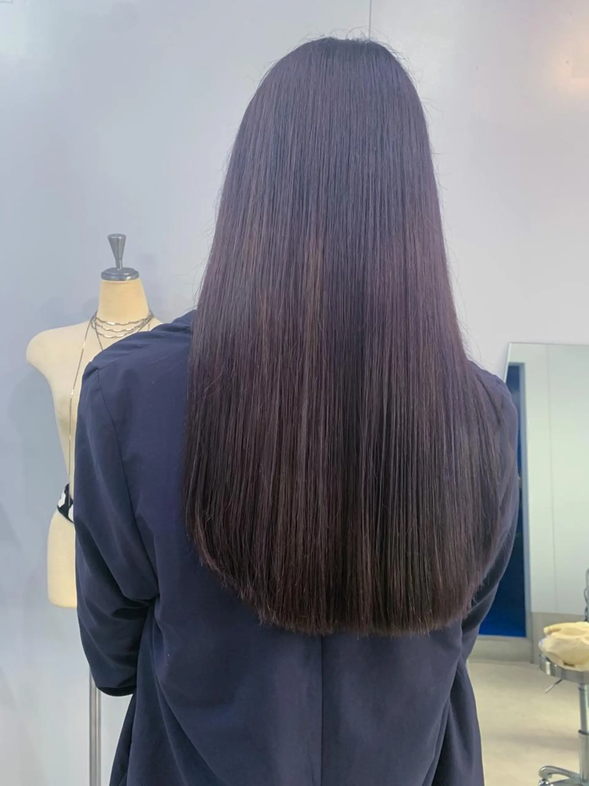 ロング 高橋 亜紀のヘアスタイル