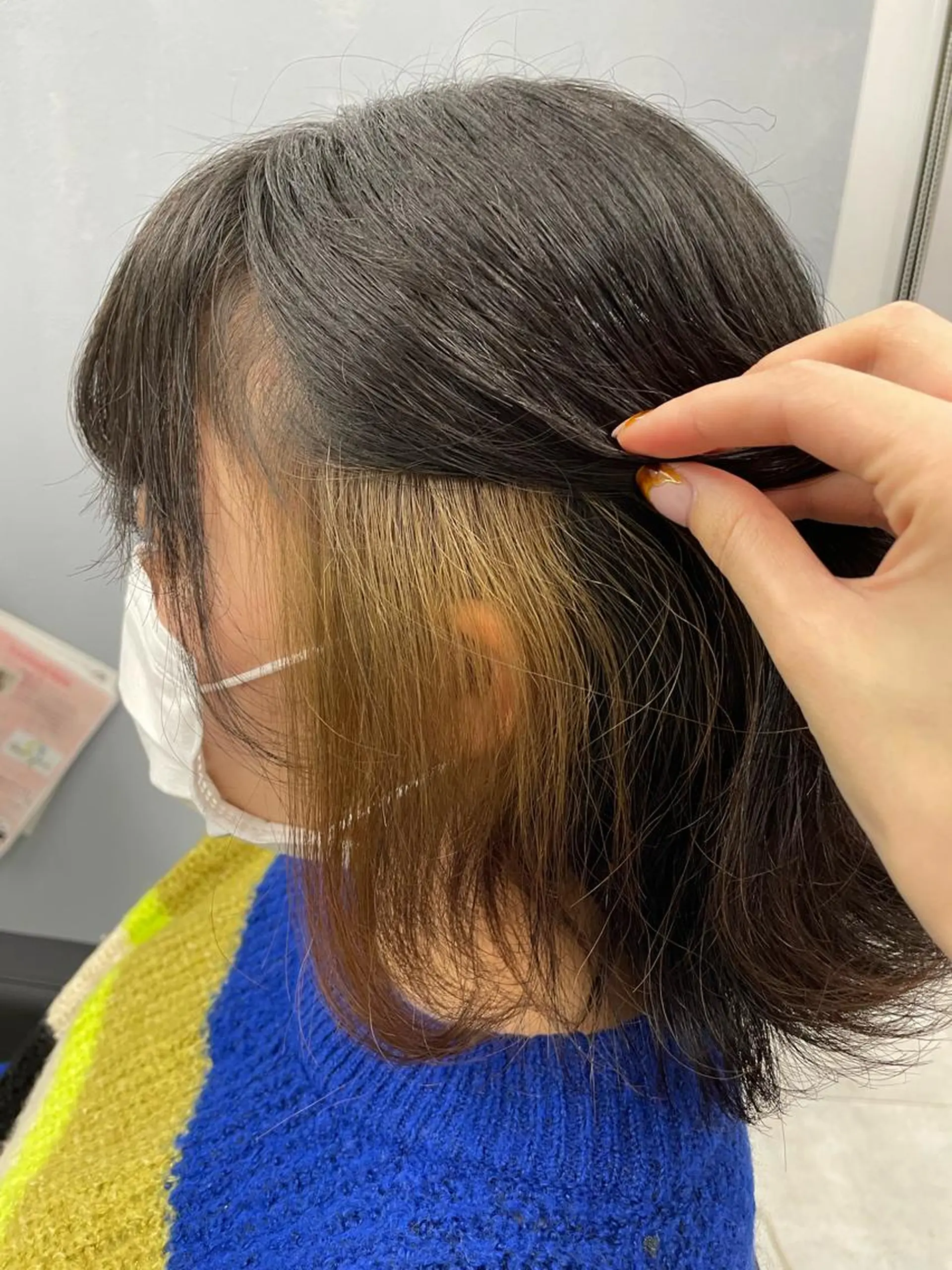 カラー 透明感♡くすみカラー shiori/小岩のヘアスタイル