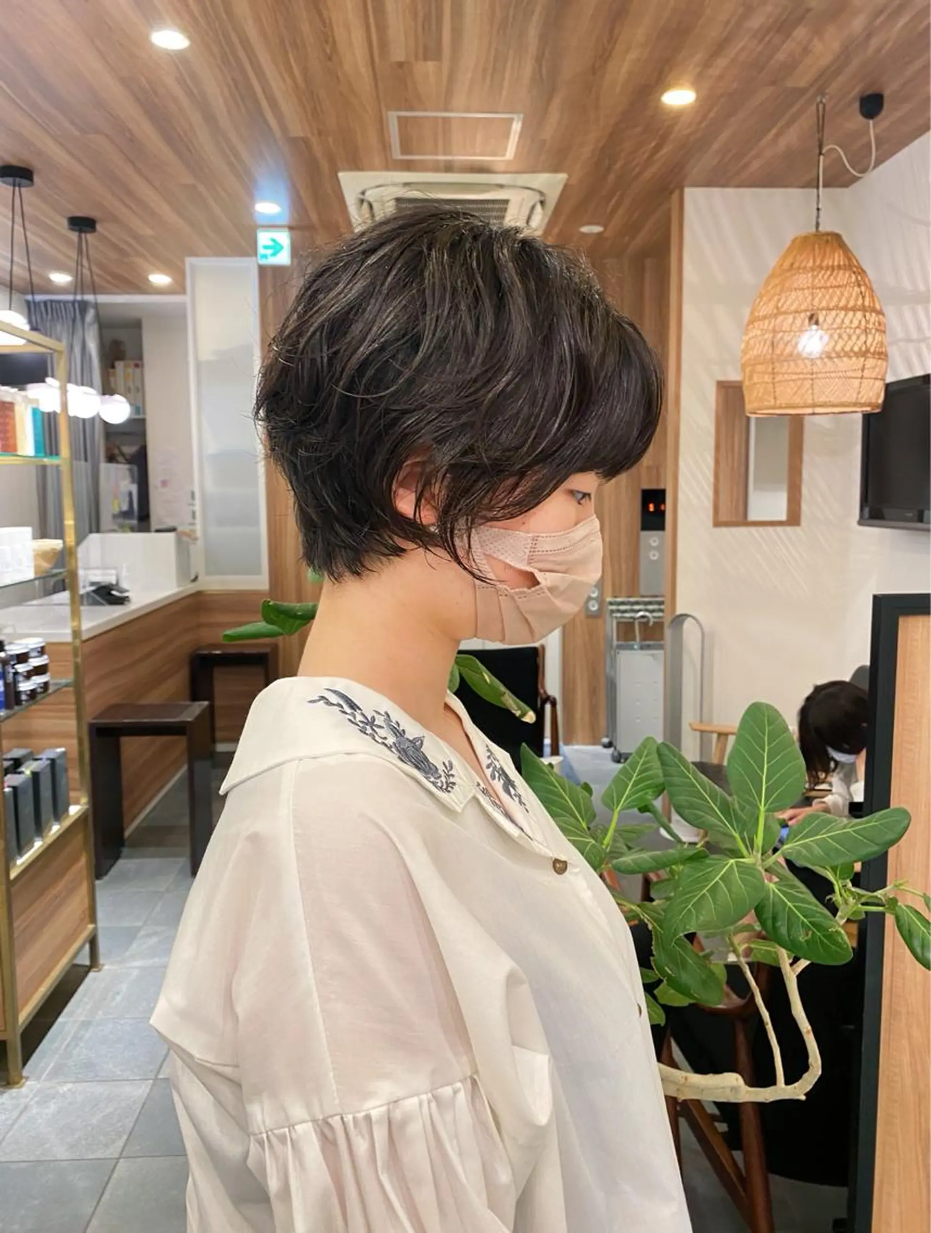 ショート カラー パーマ ショートヘア 🍃服部 雅哉🍃銀座◎のヘアスタイル