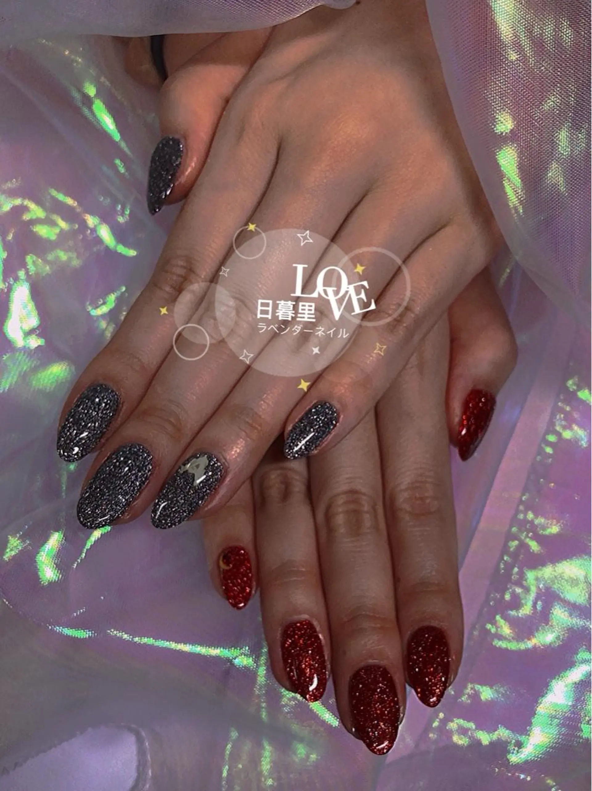 ネイル ラベンダー💖日暮里 ルル💖ネイルのネイルデザイン